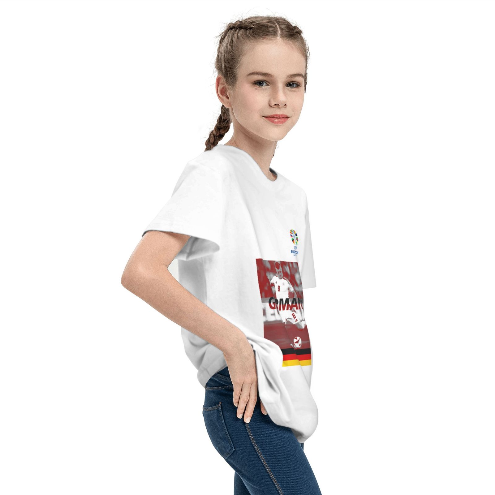 Kid's Germany EURO 2024 Teenage T-shirt TET1710