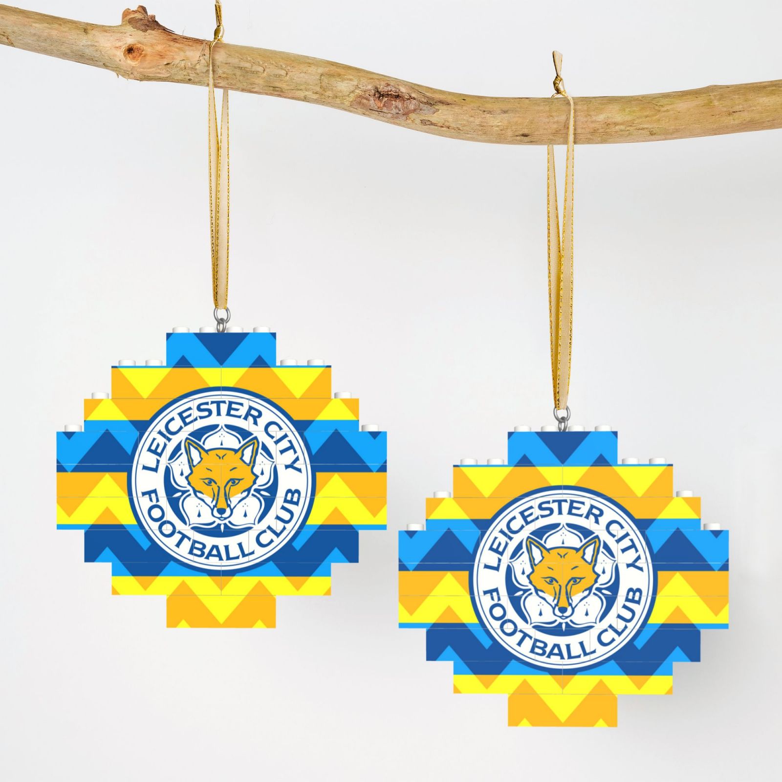 Leicester City Building Block Puzzle Ornament BBP2111