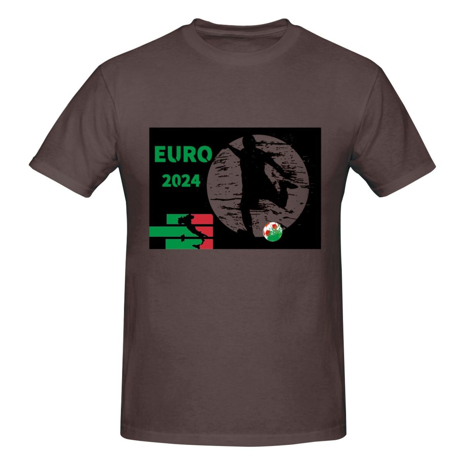 Men's Italy EURO 2024 Basic Short Sleeve T-Shirt BST1751