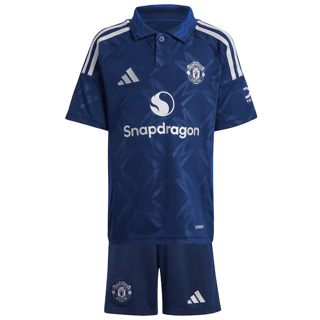 Kid's Manchester United Away Jersey+Shorts 2024/25