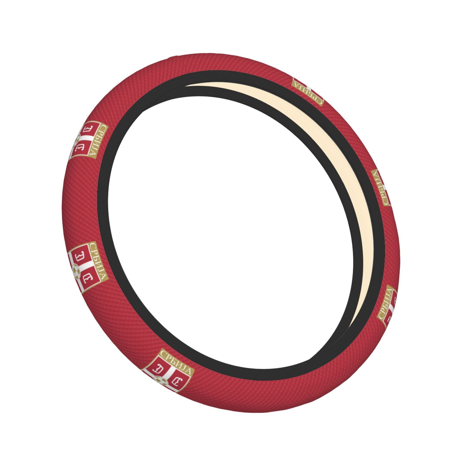 Serbia Steering Wheel Cover ESW2379