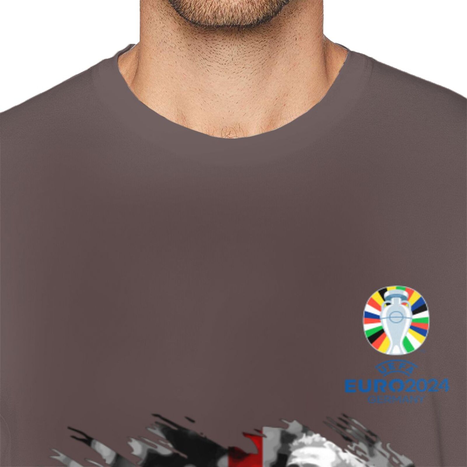 Men's England EURO 2024 Basic Short Sleeve T-Shirt BST1713