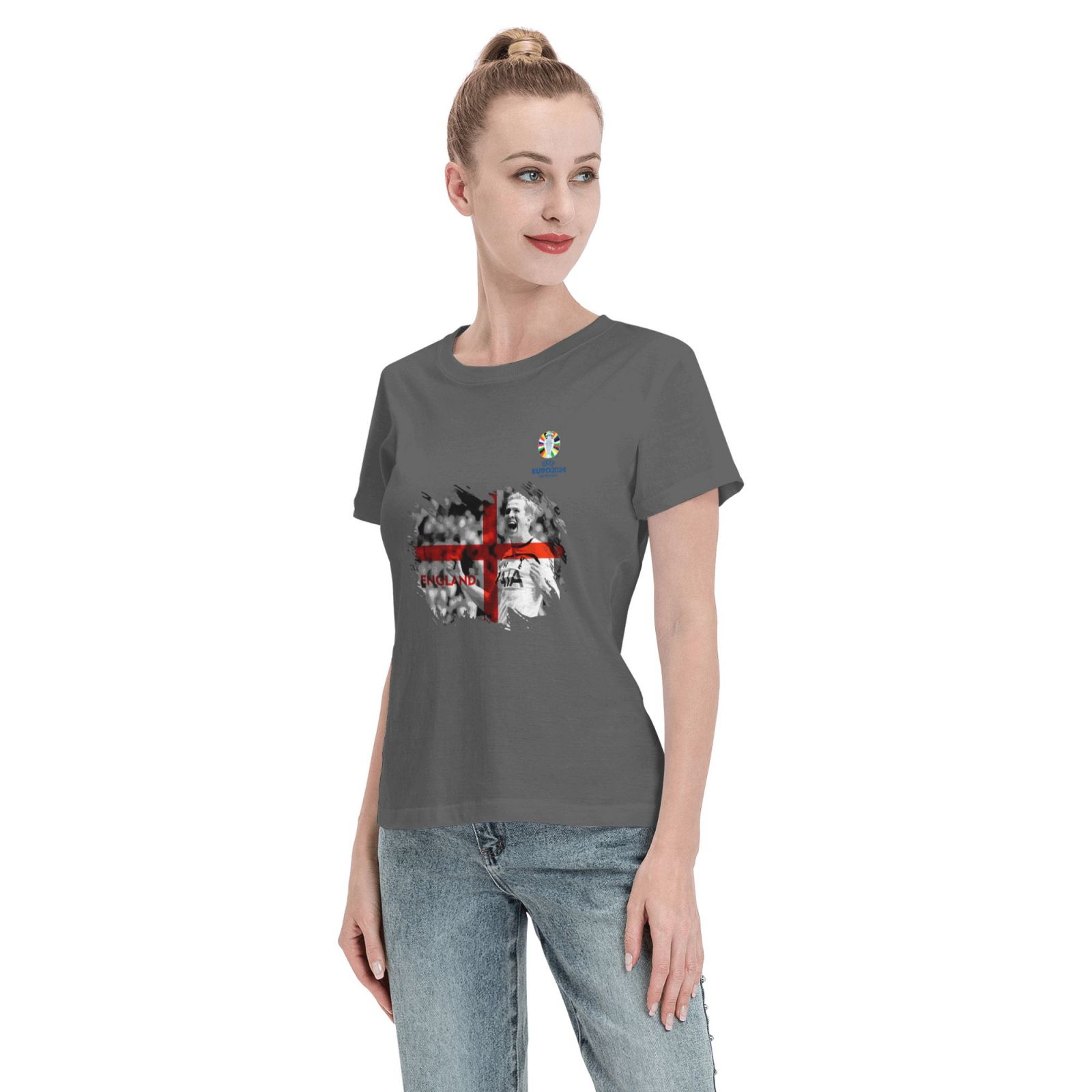 Woman's England EURO 2024 Basic Short Sleeve T-Shirt WBT1712