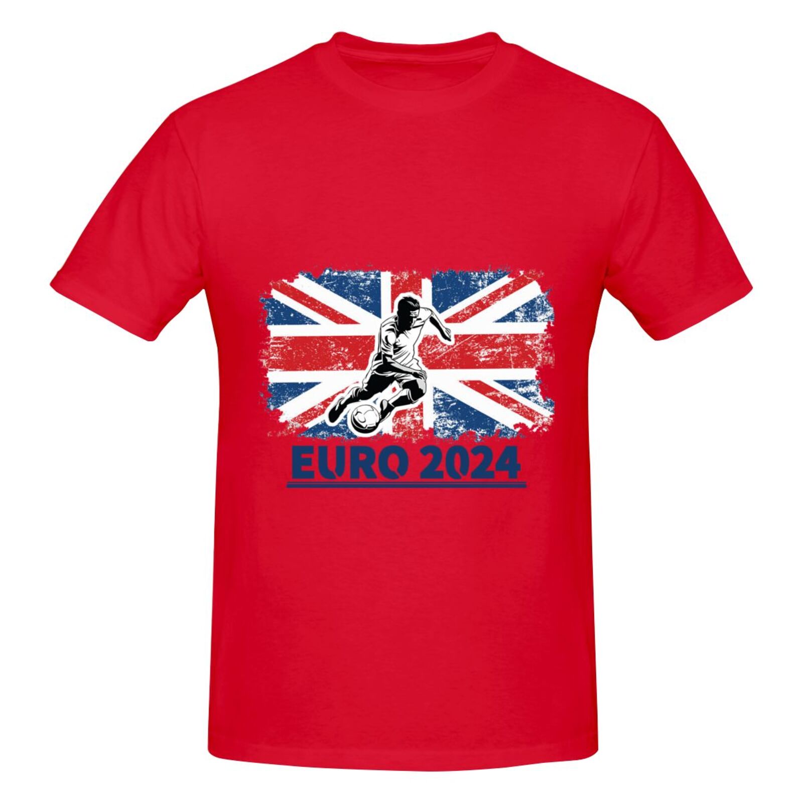 Men's England EURO 2024 Basic Short Sleeve T-Shirt BST1750