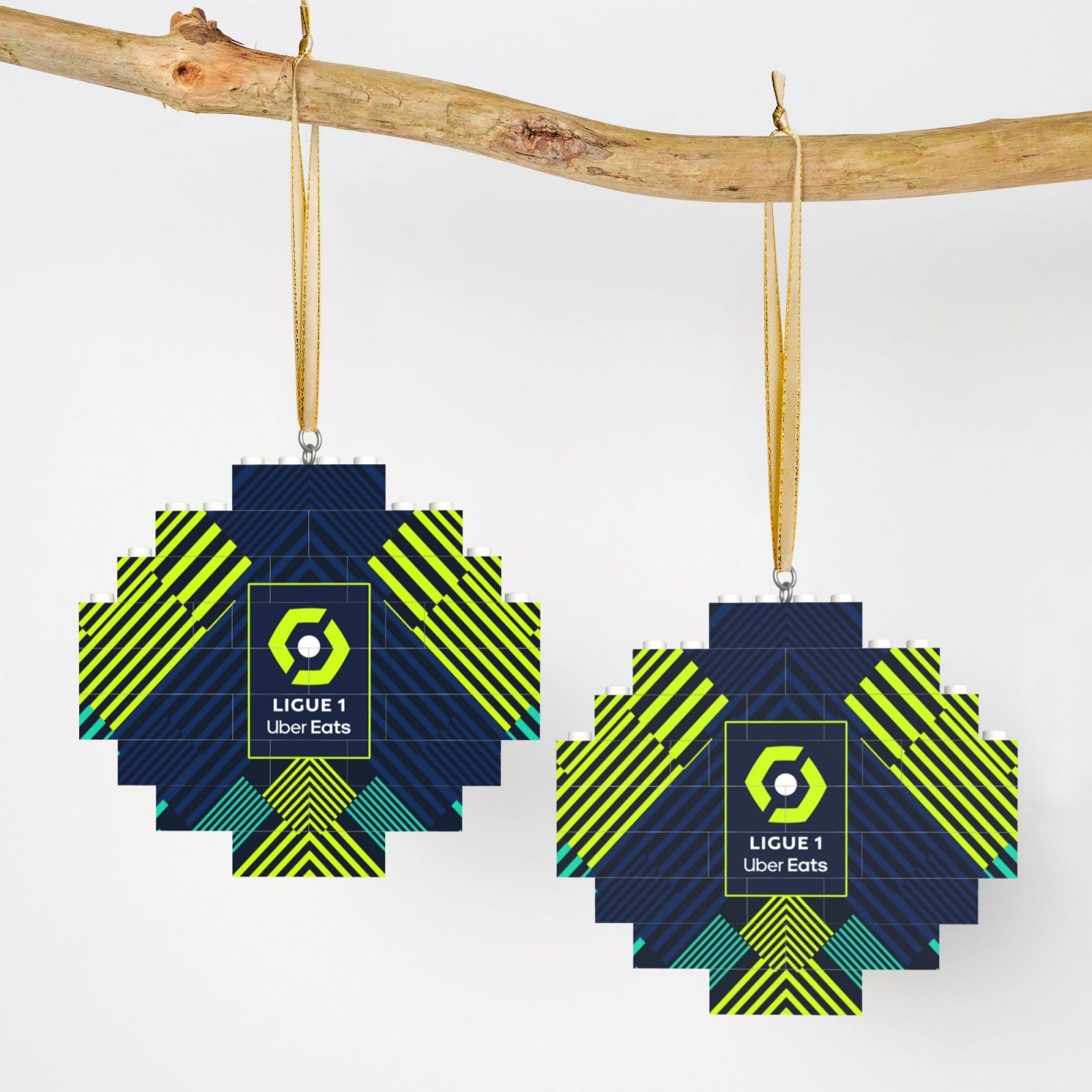 France Football League Building Block Puzzle Ornament BBP2034