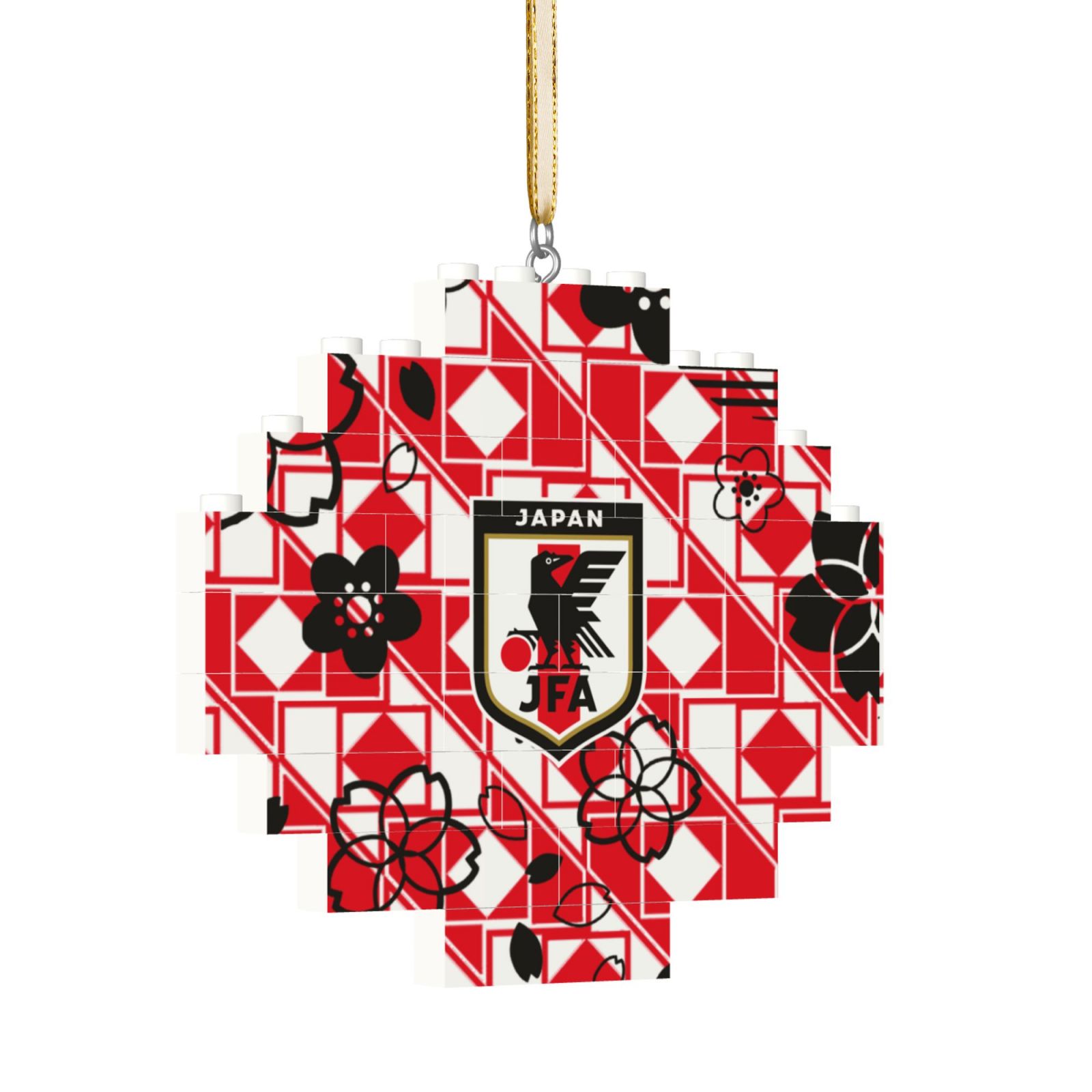 Japan Building Block Puzzle Ornament BBP2007