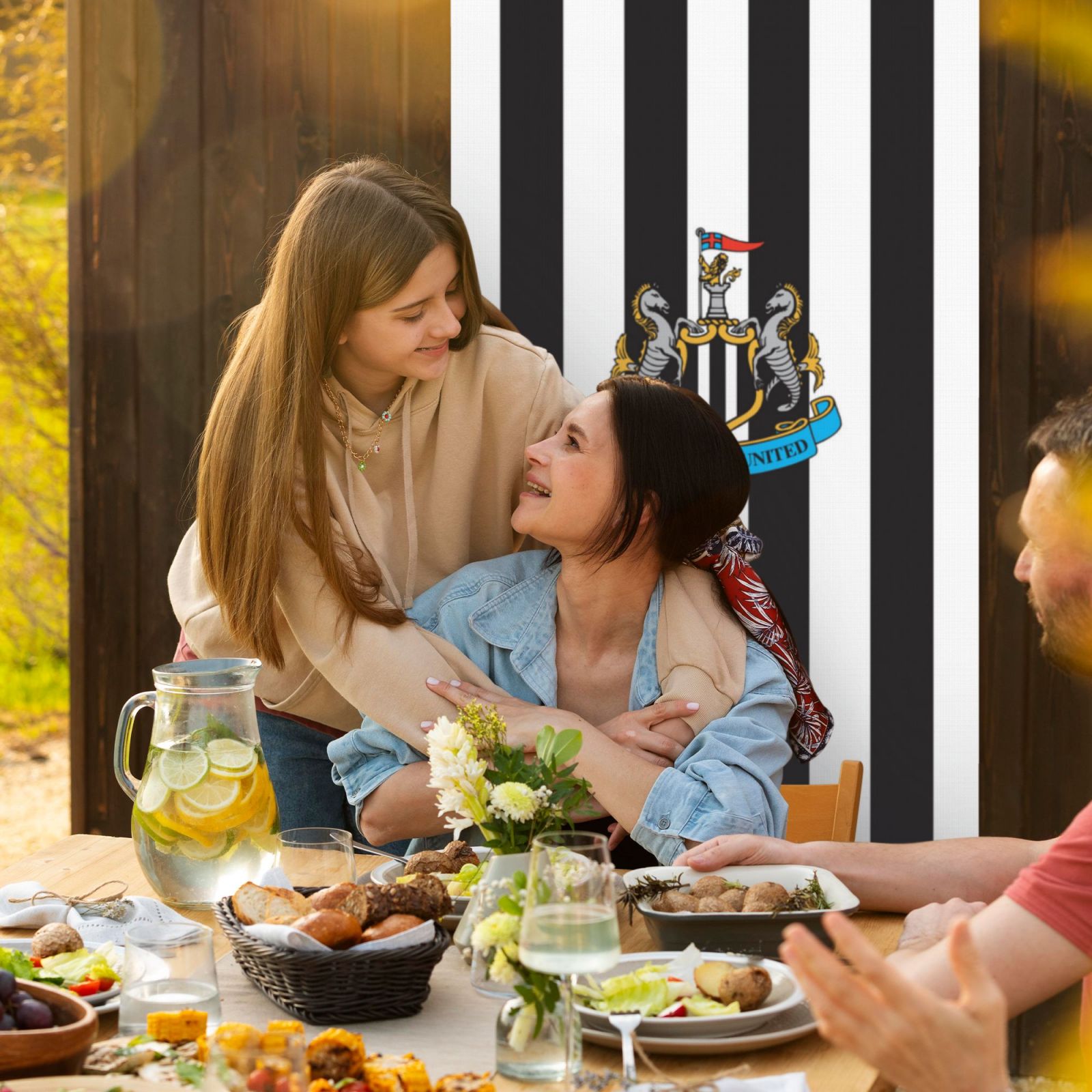 Newcastle United Door Cover Decorated Banner DCB2790