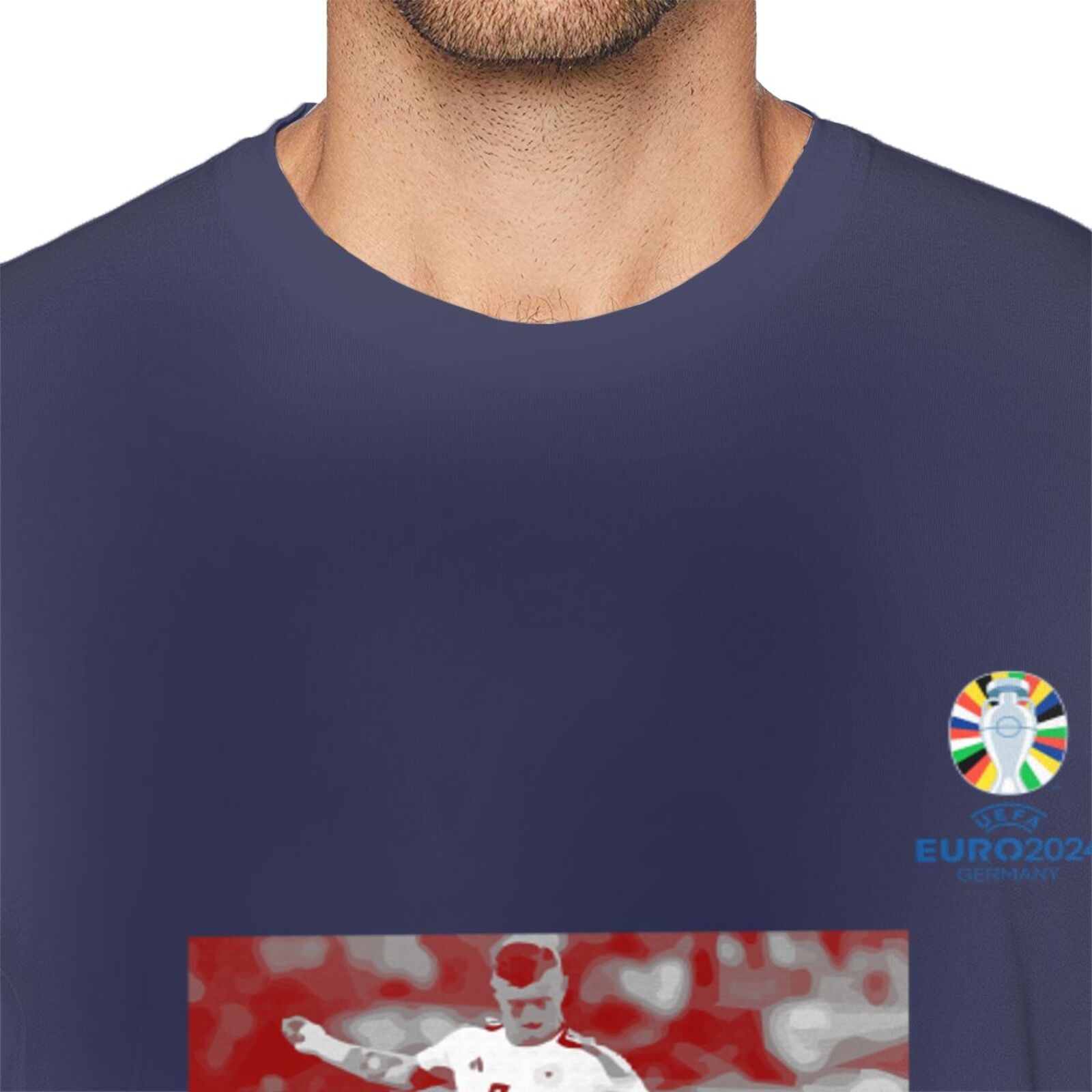 Men's Germany EURO 2024 Basic Short Sleeve T-Shirt BST1704