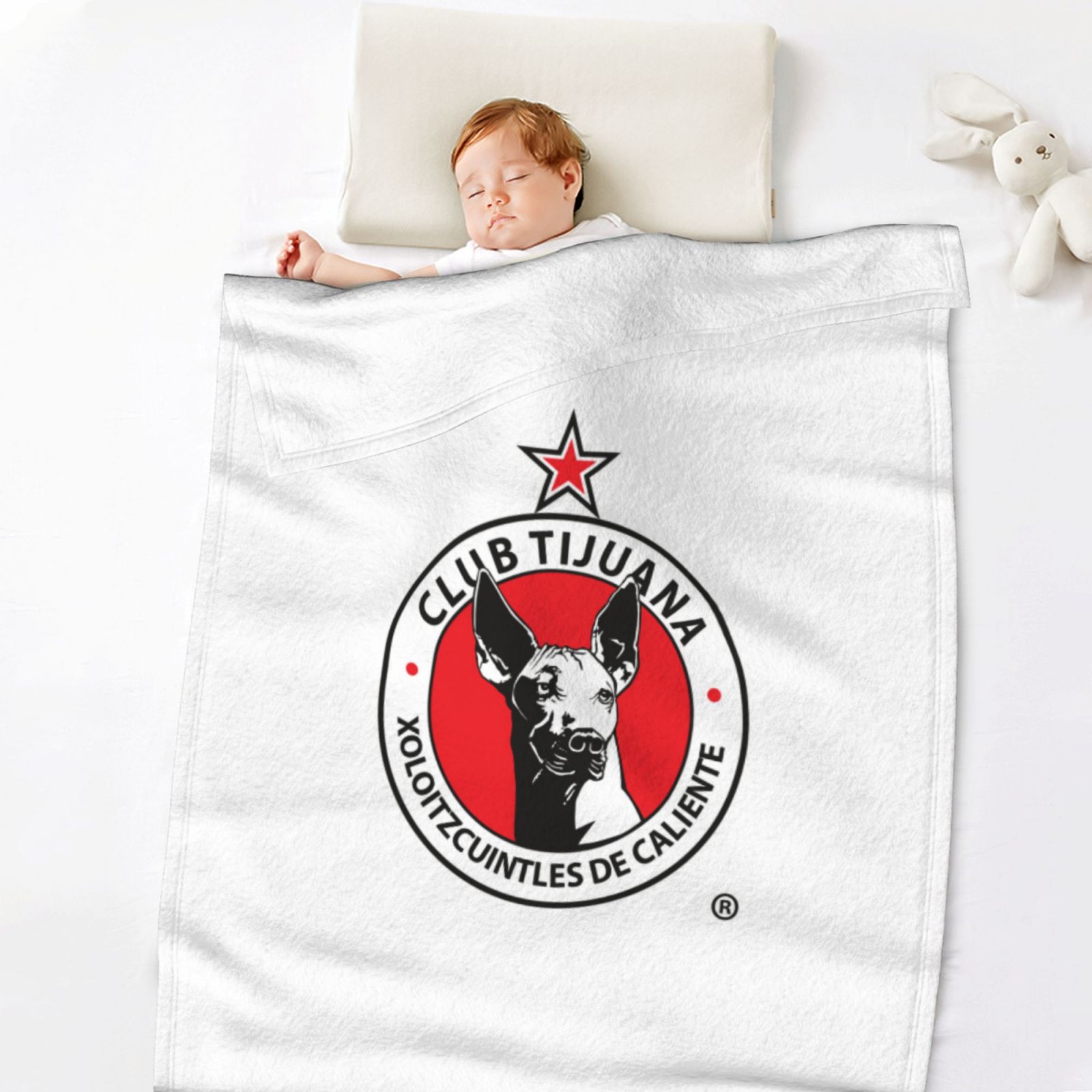 Xolos Tijuana Flannel Blanket FLB1569