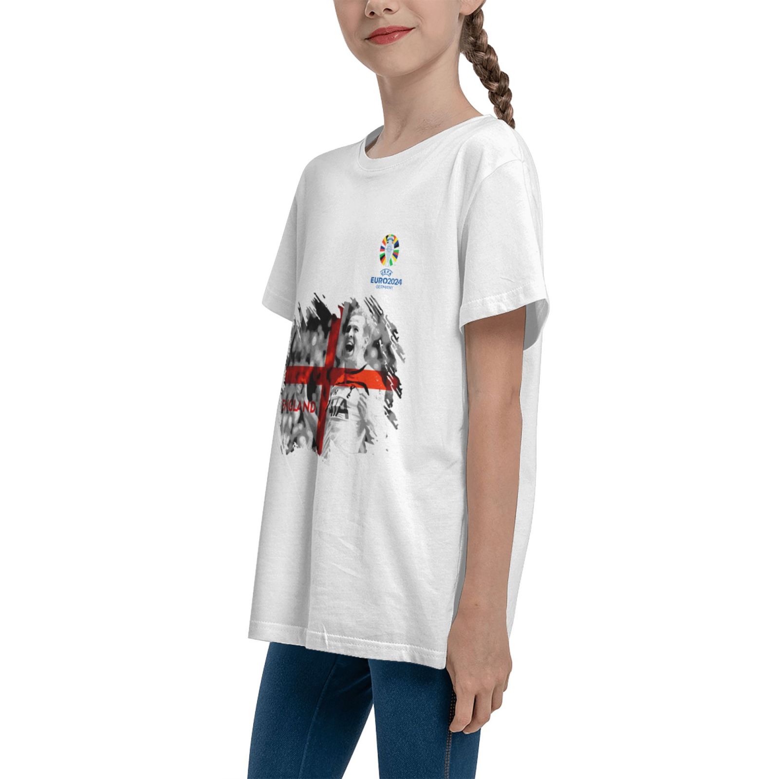Kid's England EURO 2024 Teenage T-shirt TET1711