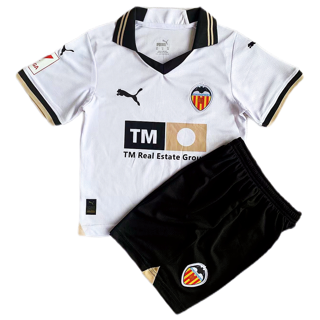 Kid's Valencia CF Home Jersey+Shorts 23/24