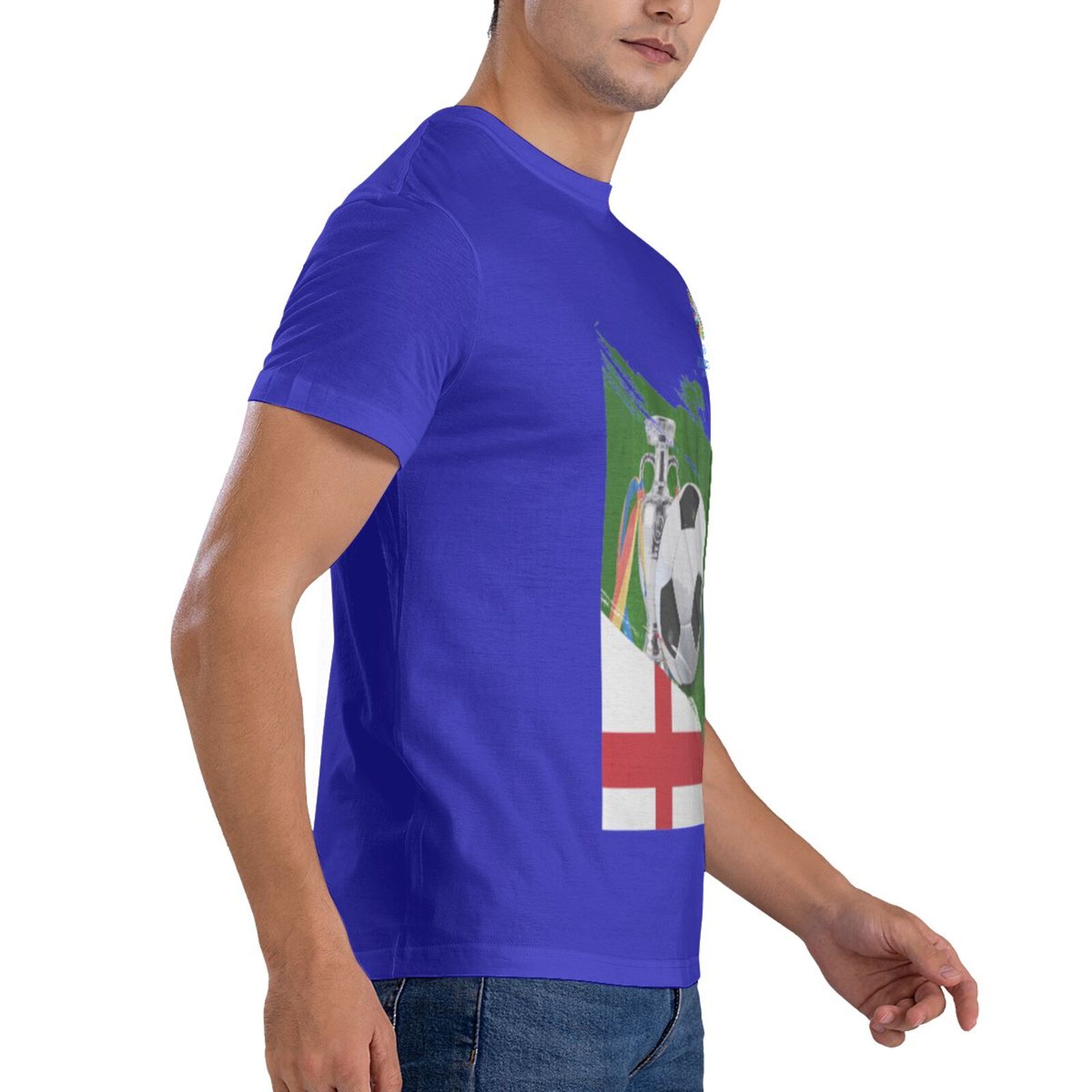 Men's England EURO 2024 Basic Short Sleeve T-Shirt BST1681