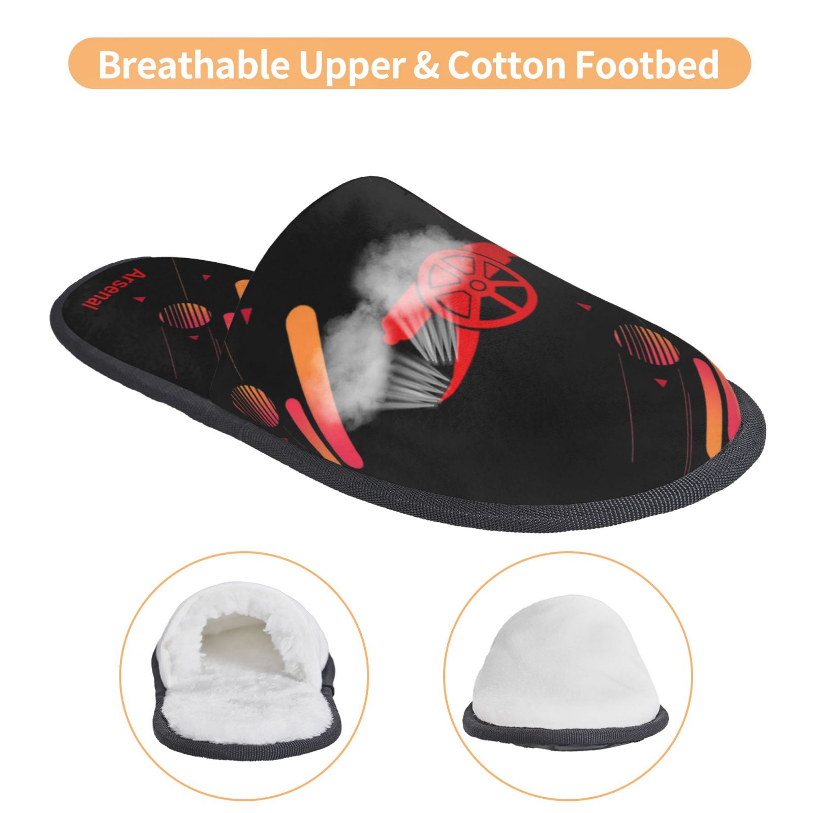 Arsenal Cotton Slippers FSP2313