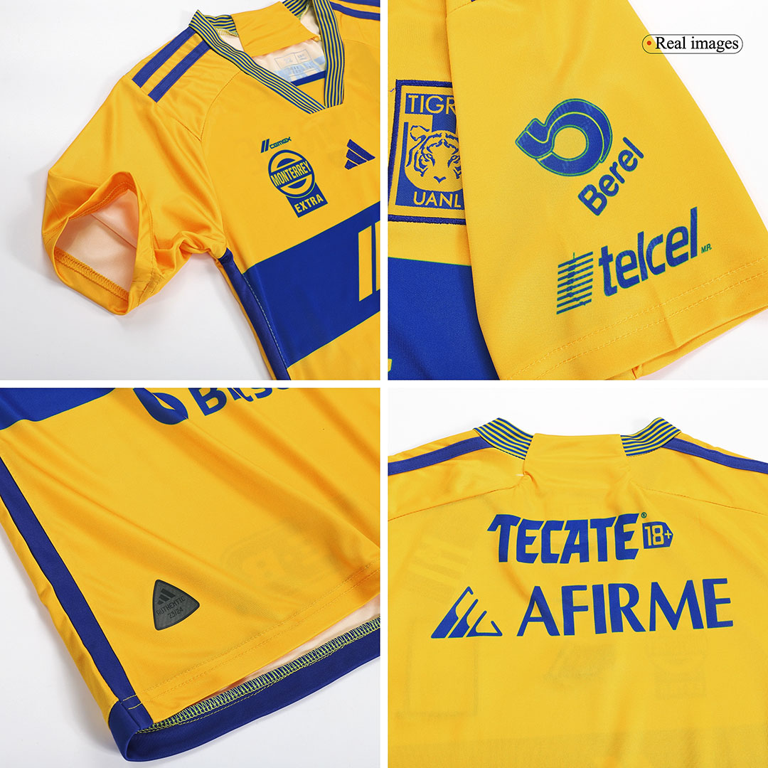 Kid's Tigres UANL Home Jersey+Shorts 23/24