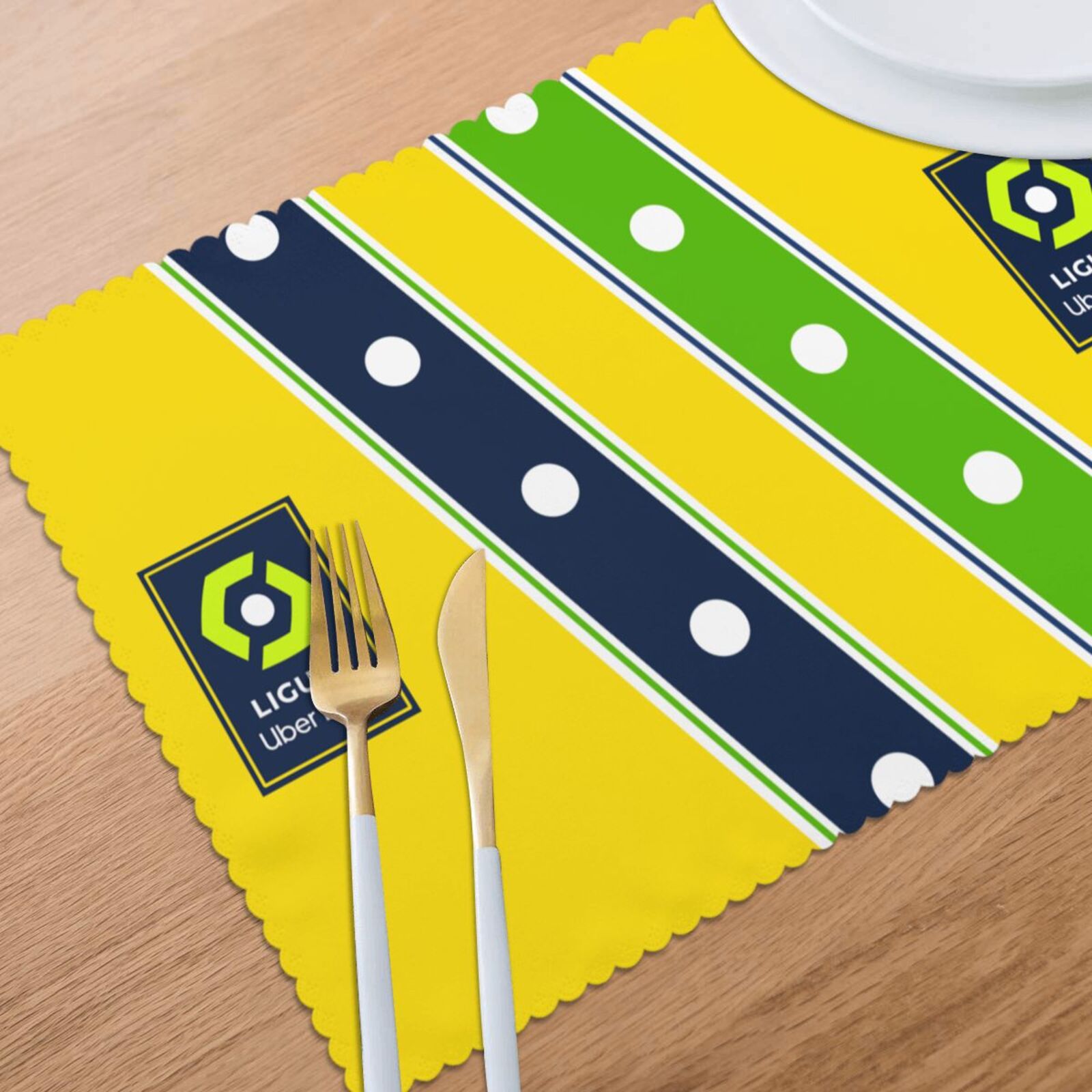 France Football League Placemat Set Of 6 PFD2259