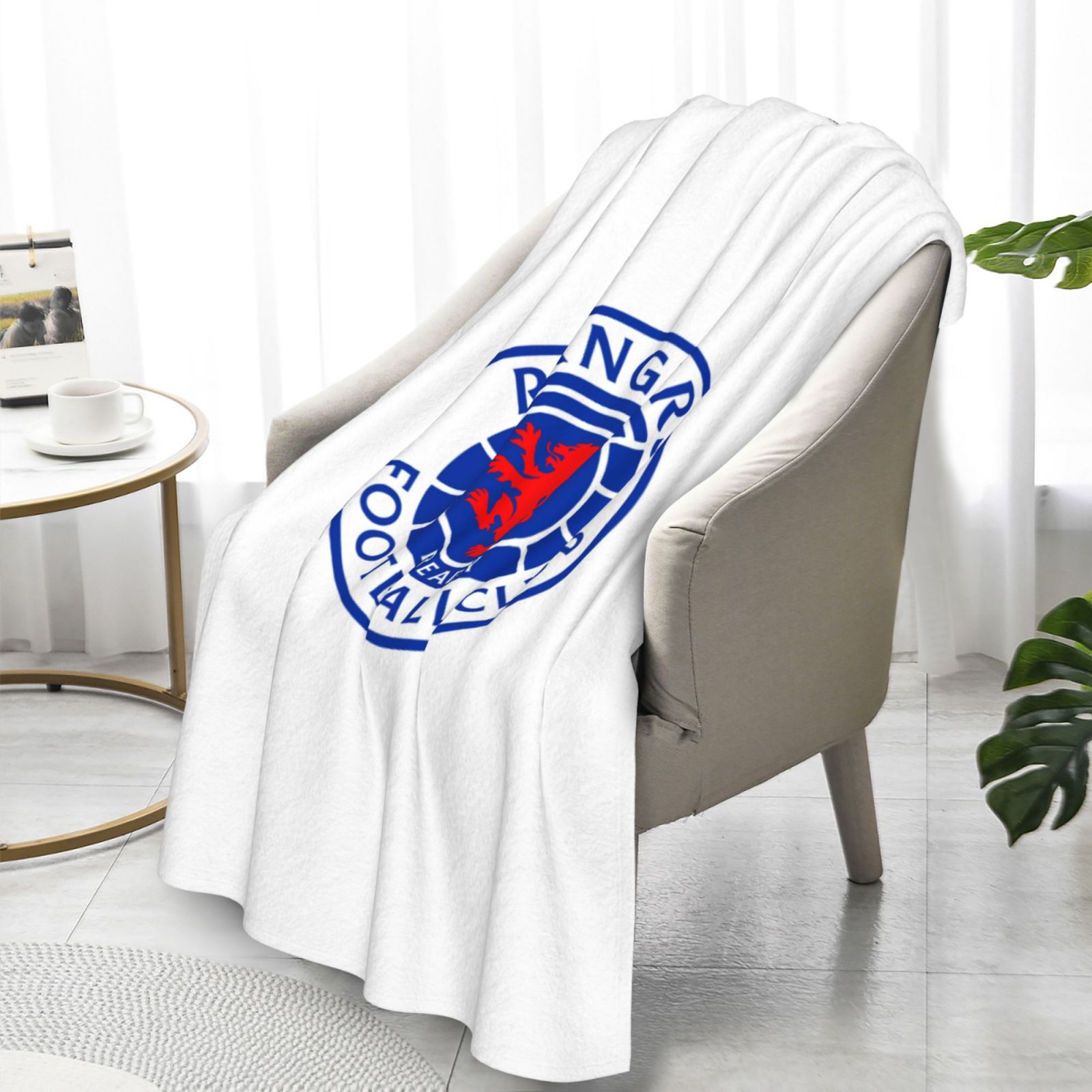 Rangers Flannel Blanket FLB1558