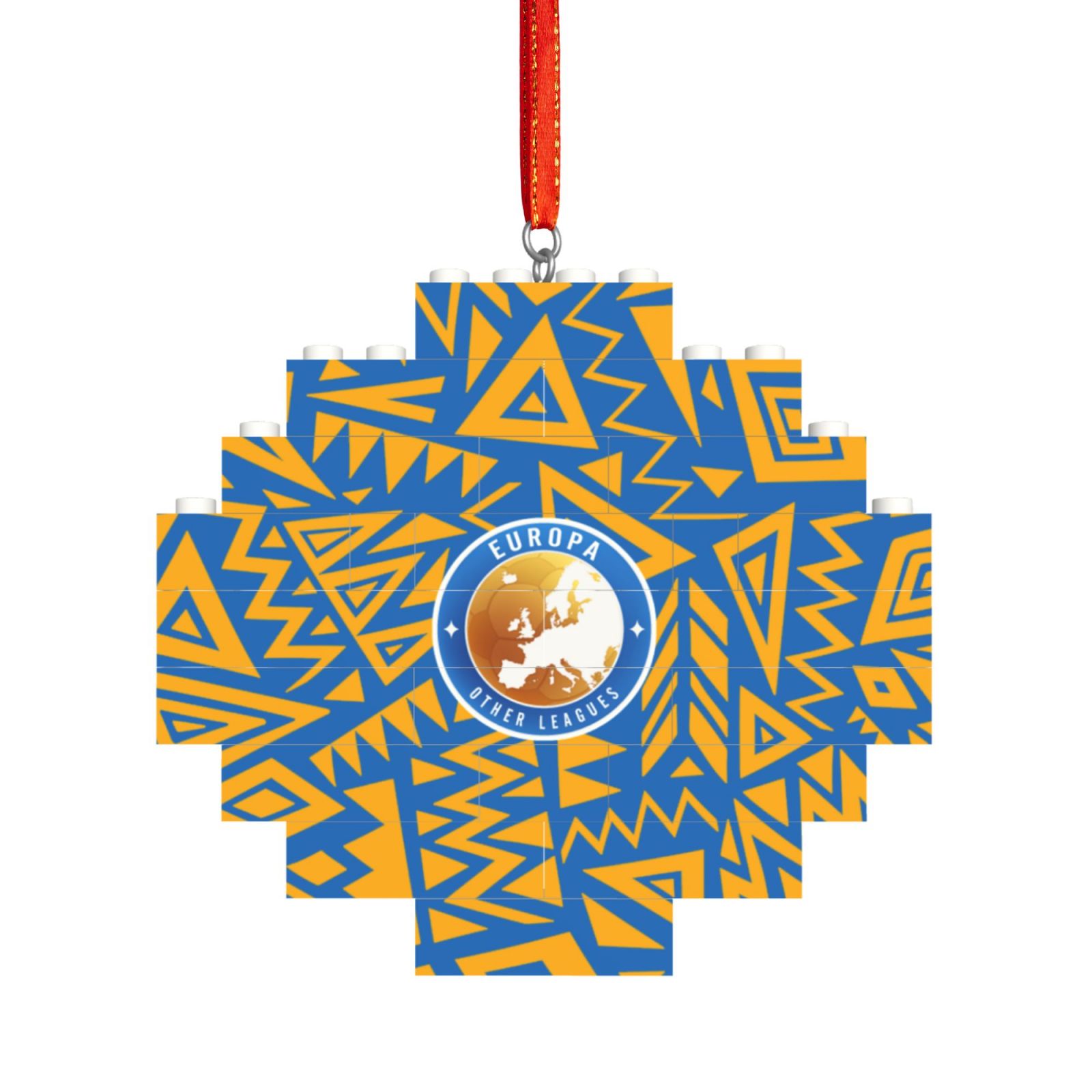 UEFA Europa League Building Block Puzzle Ornament BBP2038
