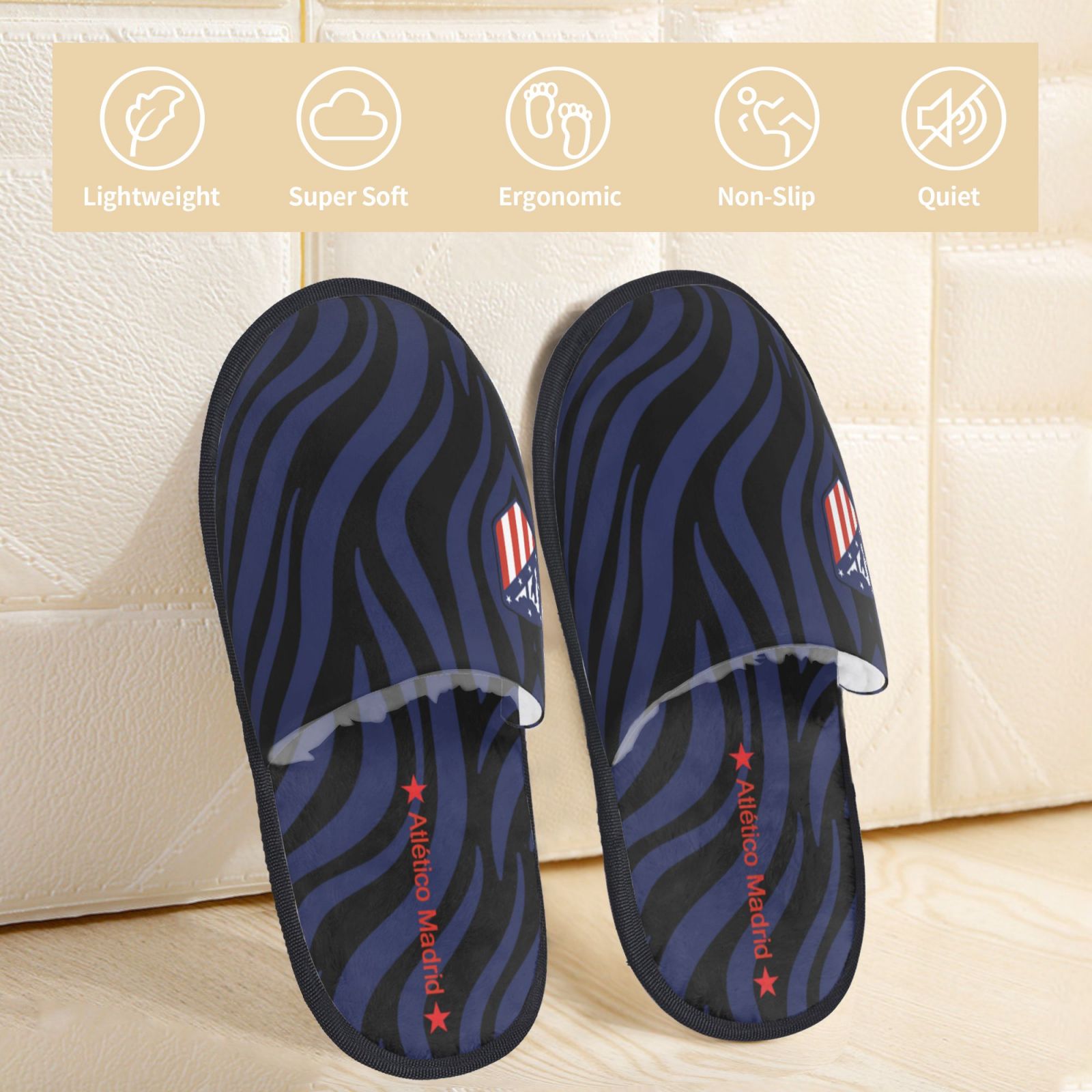 Atletico Madrid Cotton Slippers FSP2346