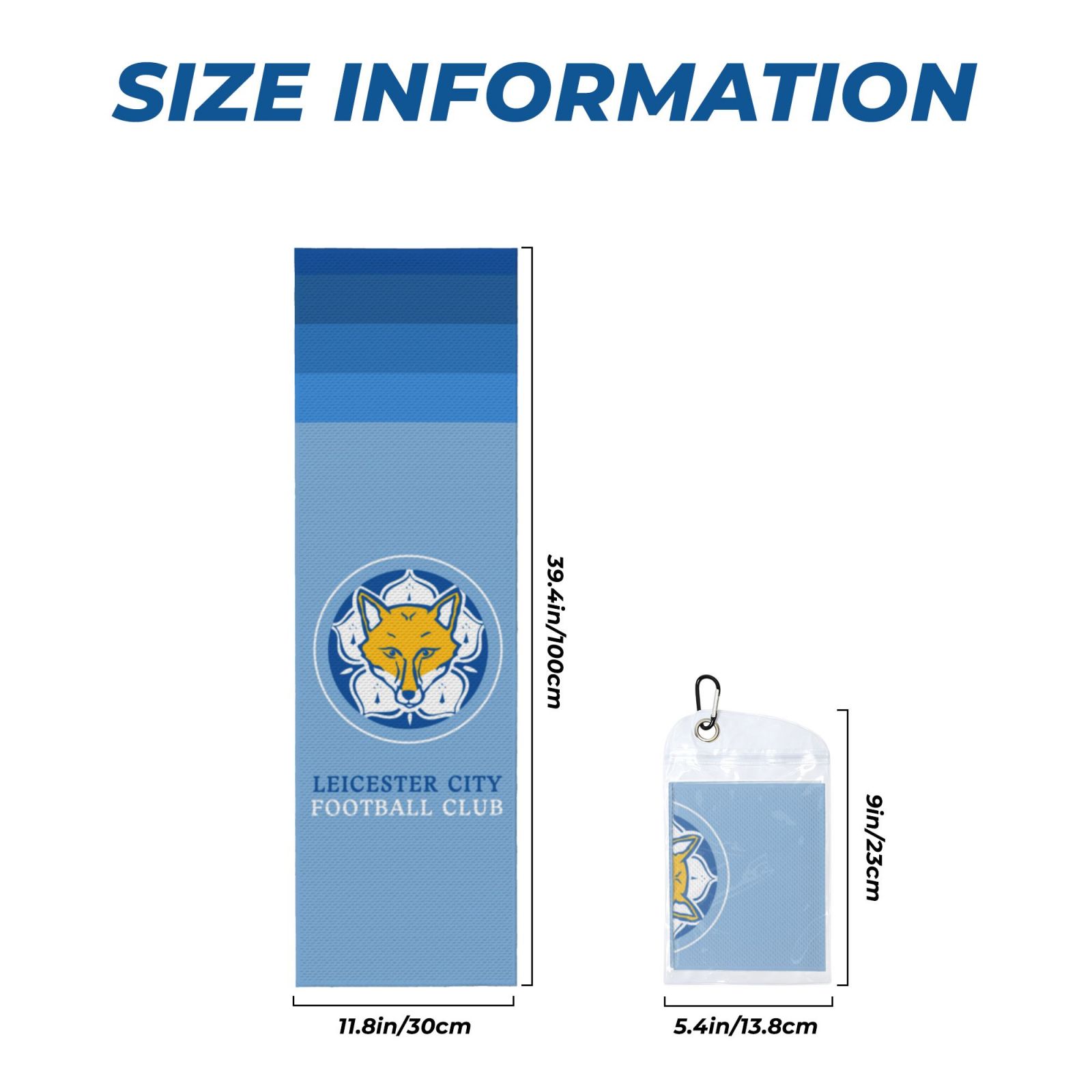 Leicester City Sports Towel CET2126
