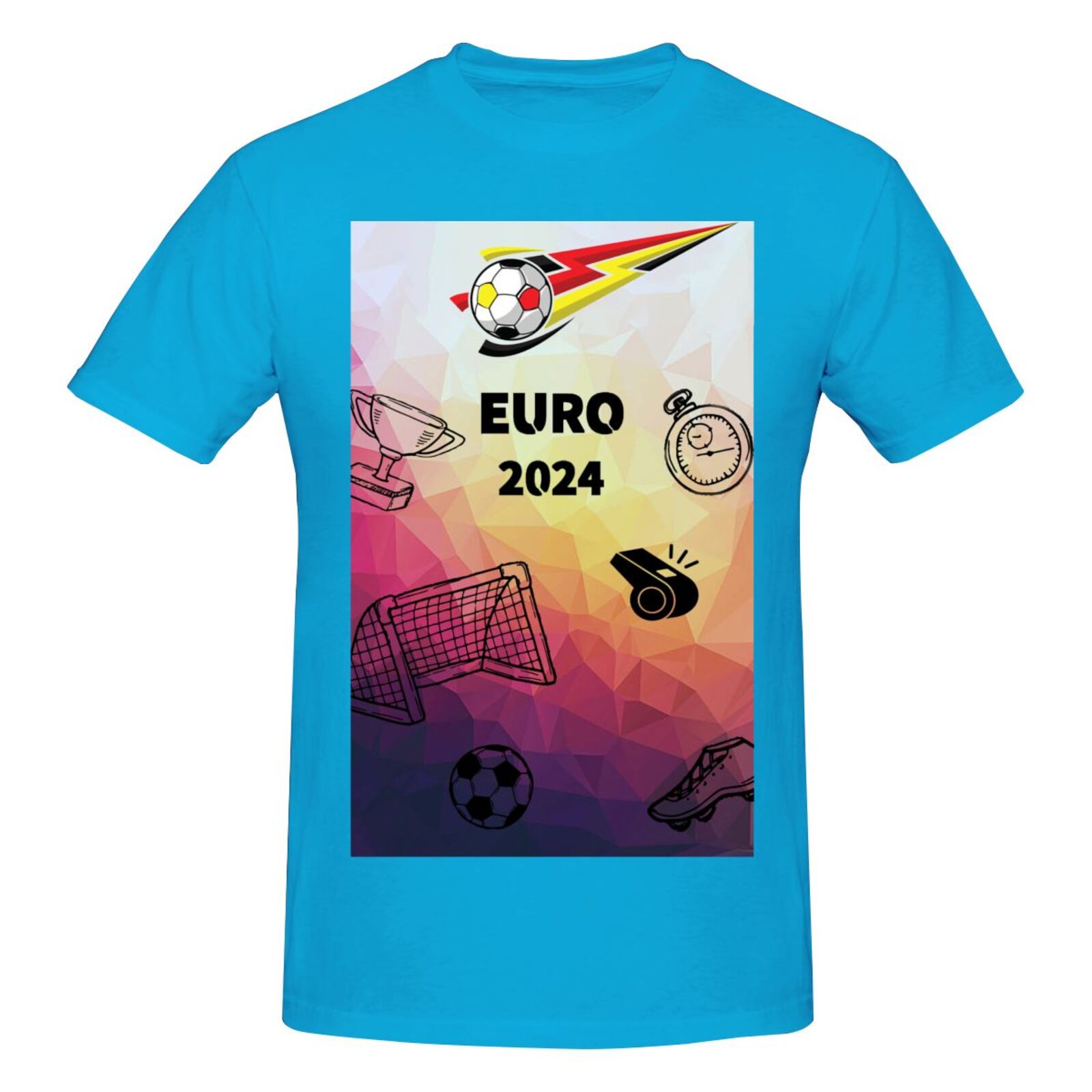 Men's Germany EURO 2024 Basic Short Sleeve T-Shirt BST1771