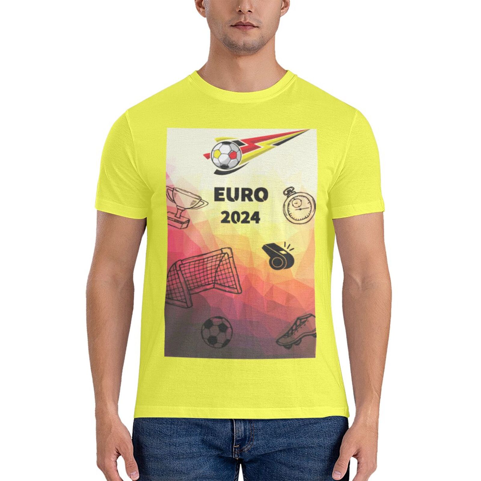 Men's Germany EURO 2024 Basic Short Sleeve T-Shirt BST1771