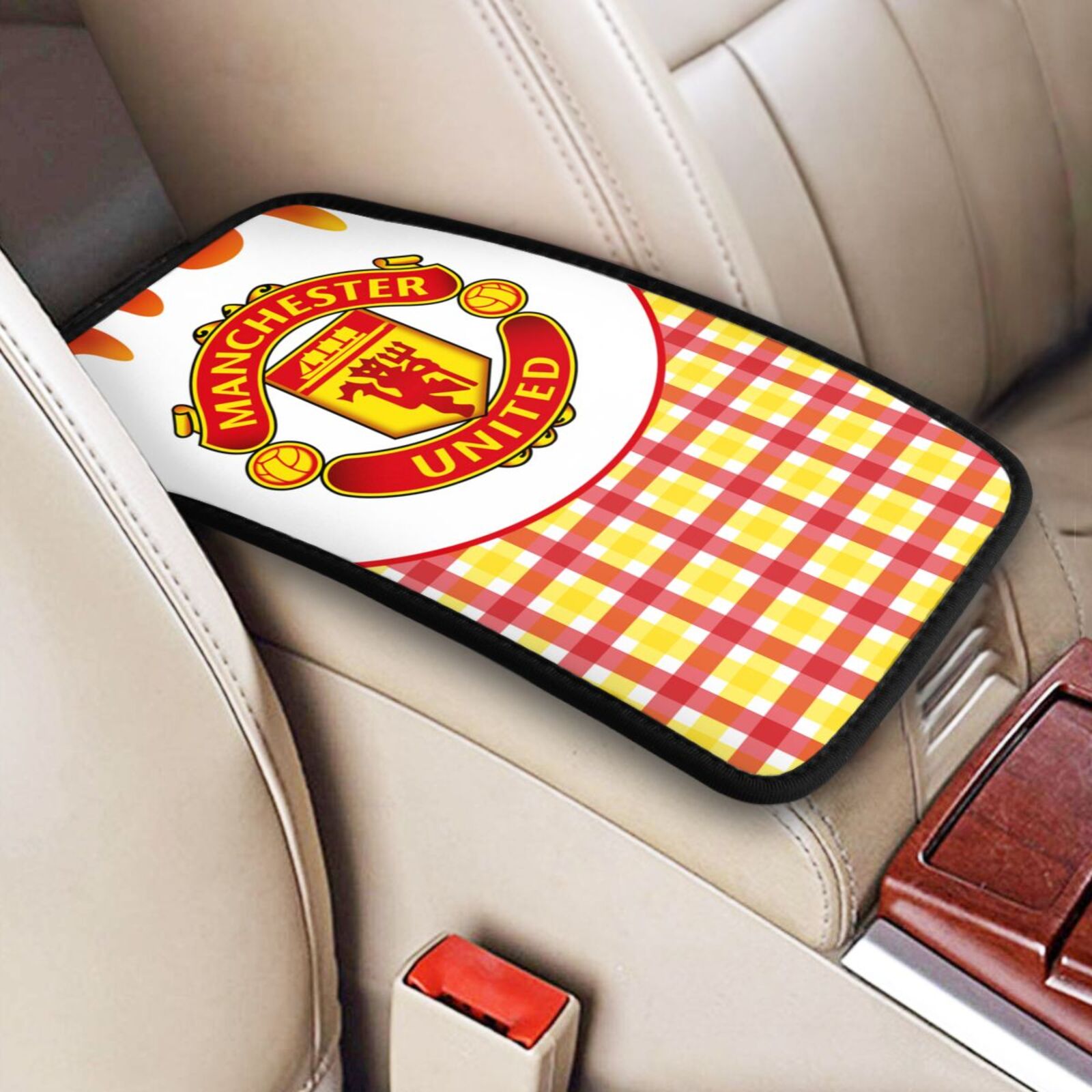 Manchester United Car Handrail Box Cushion CHC2605