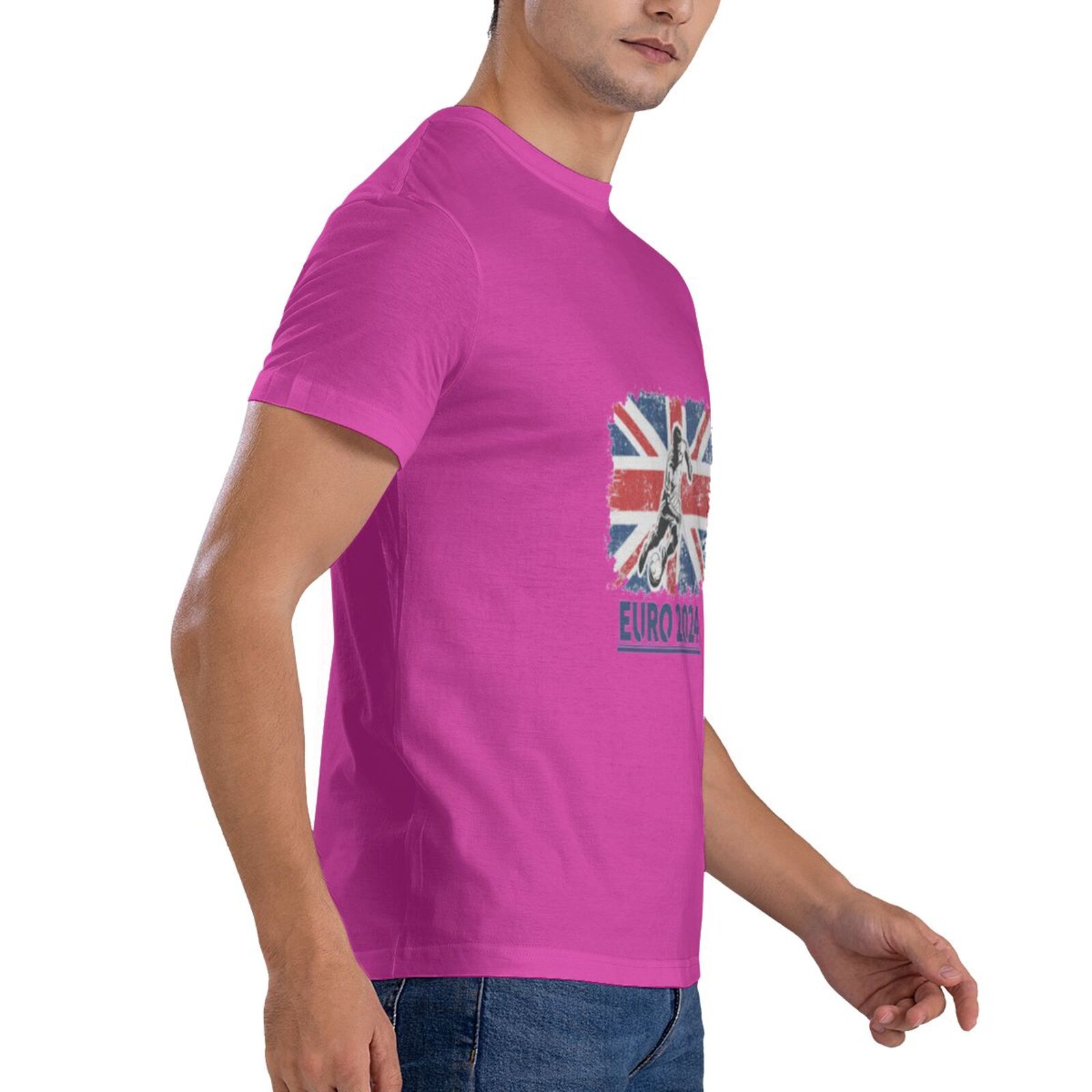 Men's England EURO 2024 Basic Short Sleeve T-Shirt BST1750