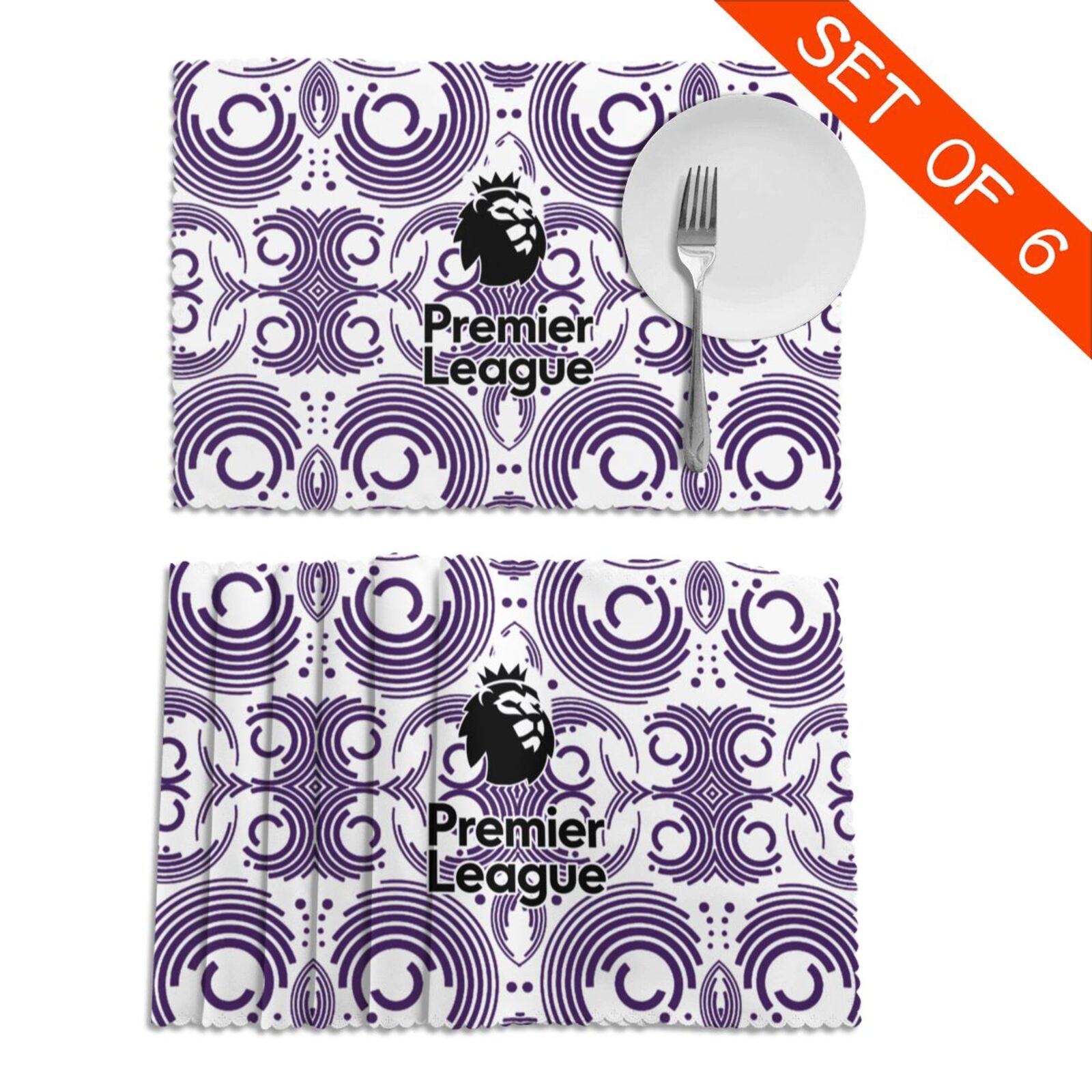Premier League Placemat Set Of 6 PFD2295