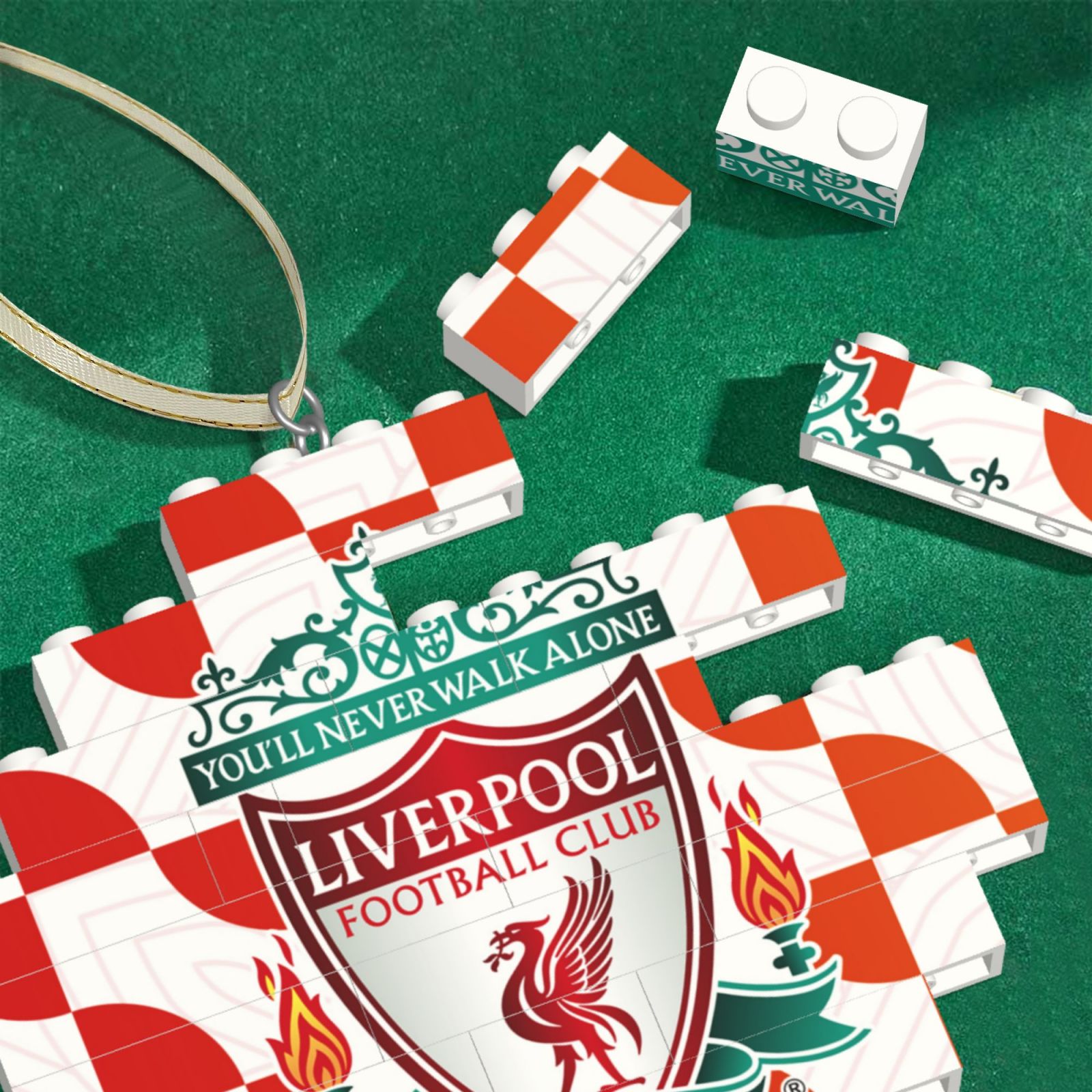 Liverpool Building Block Puzzle Ornament BBP2101