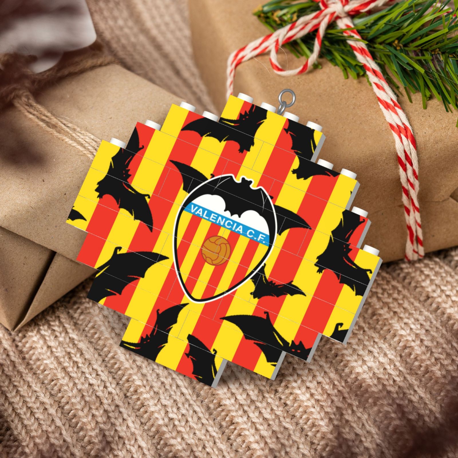 Valencia Building Block Puzzle Ornament BBP2006