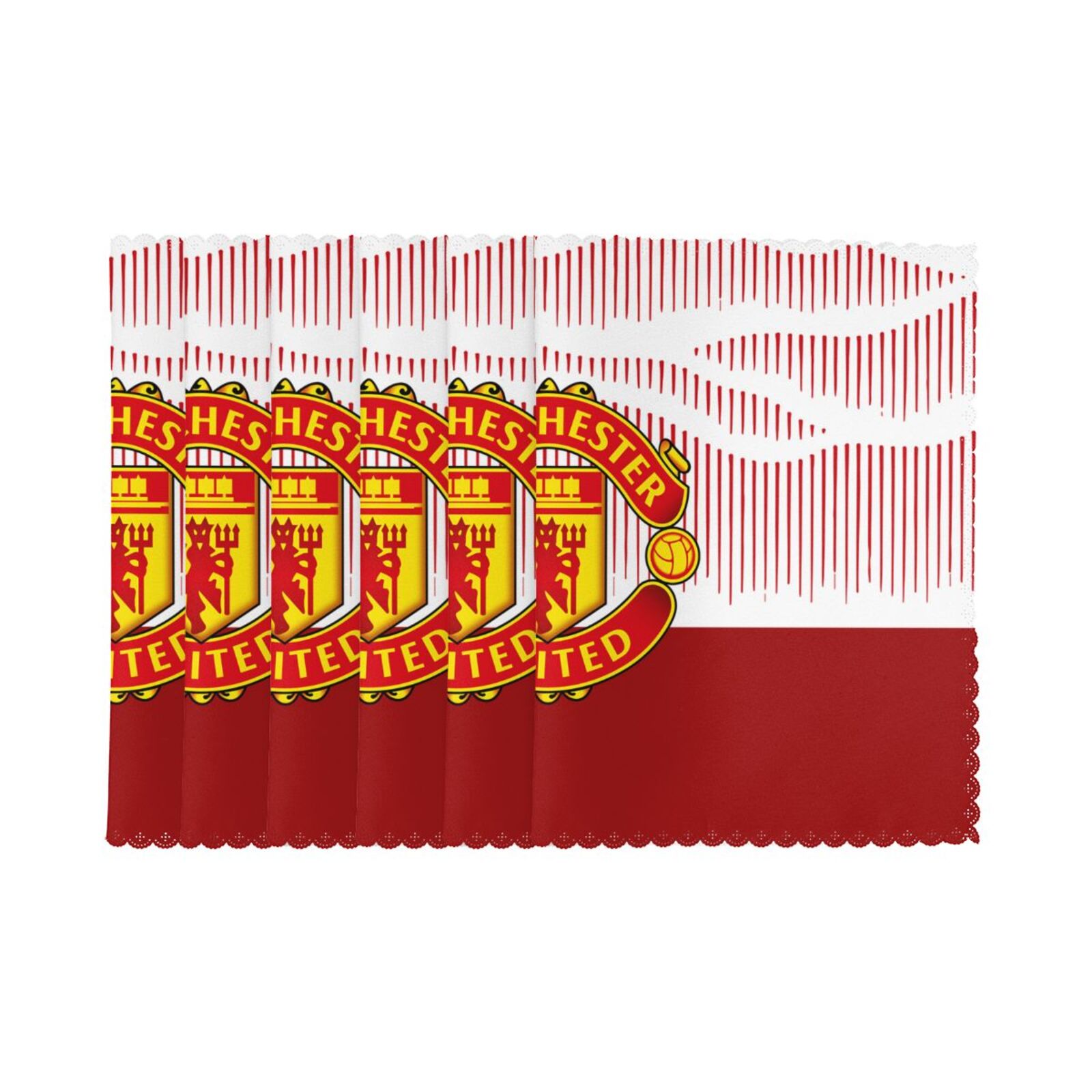 Manchester United Placemat Set Of 6 PFD2066