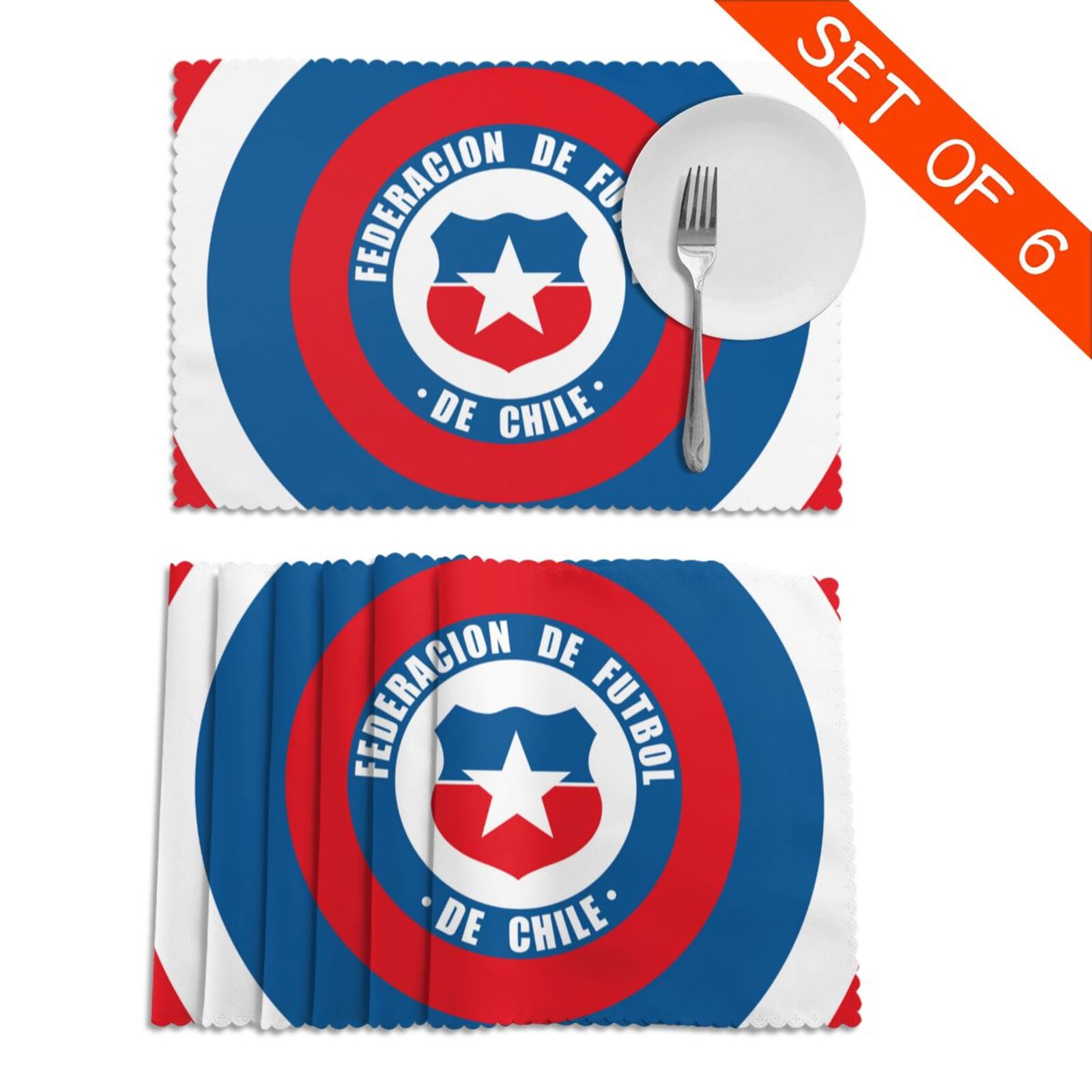 Chile Placemat Set Of 6 PFD2096