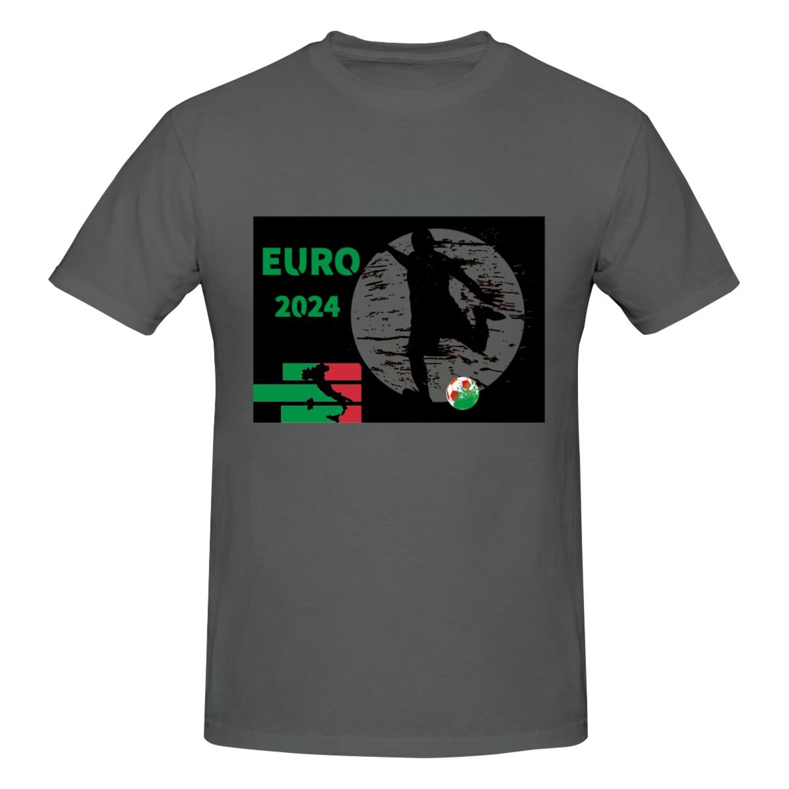 Men's Italy EURO 2024 Basic Short Sleeve T-Shirt BST1751