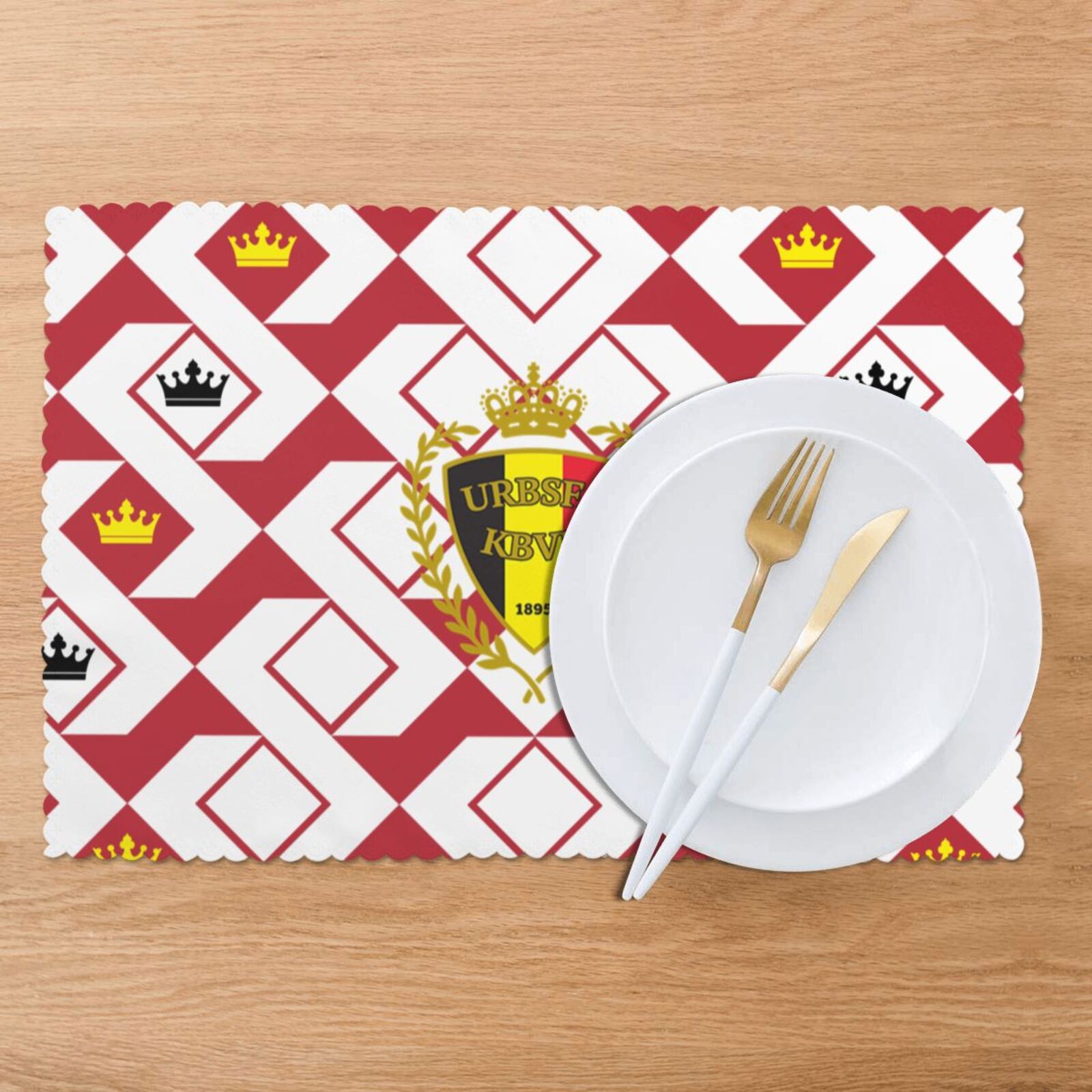 Belgium Placemat Set Of 6 PFD2258