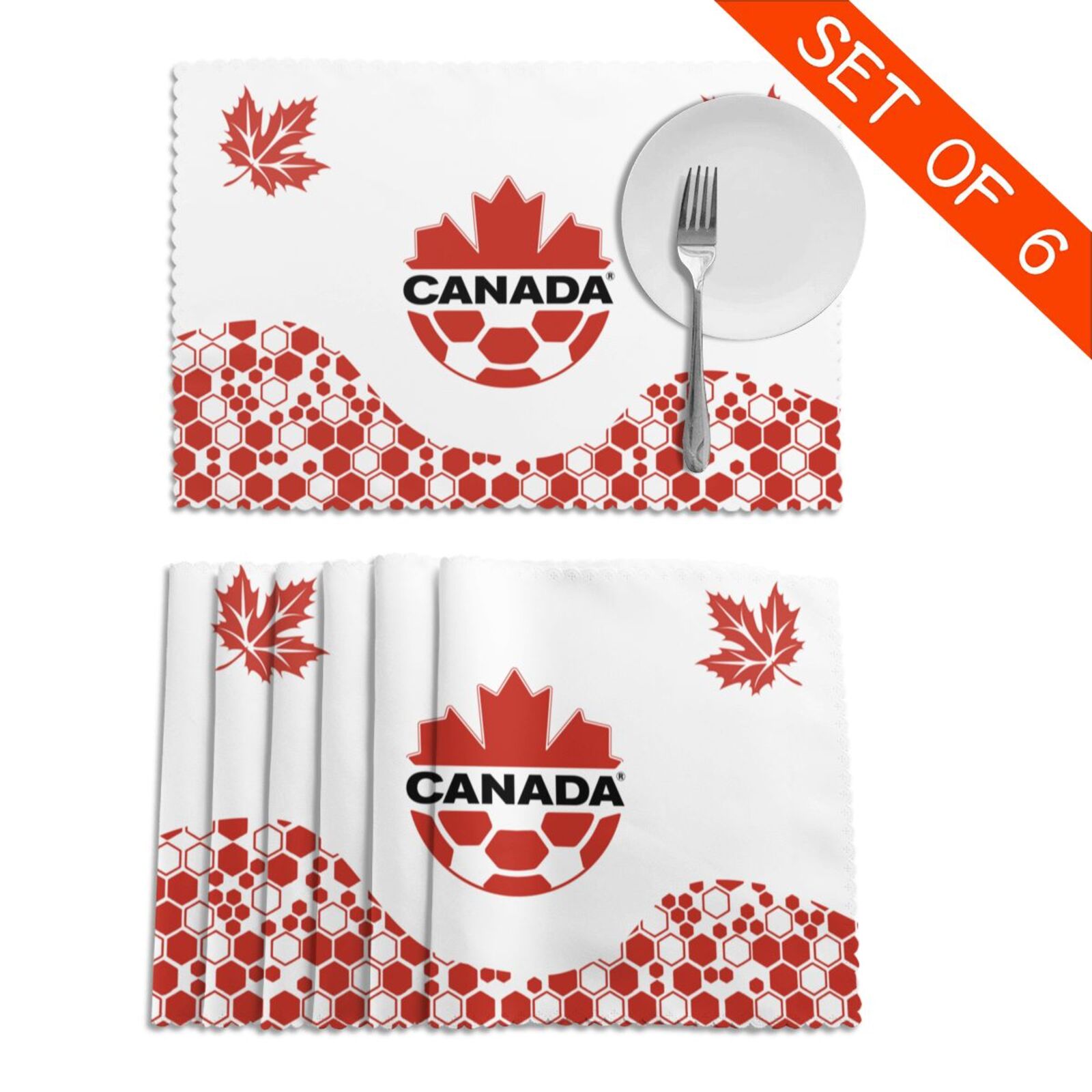 Canada Placemat Set Of 6 PFD2263