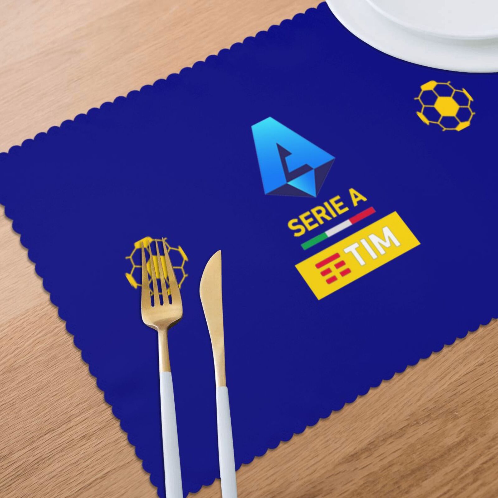 Italy Football League Placemat Set Of 6 PFD2269