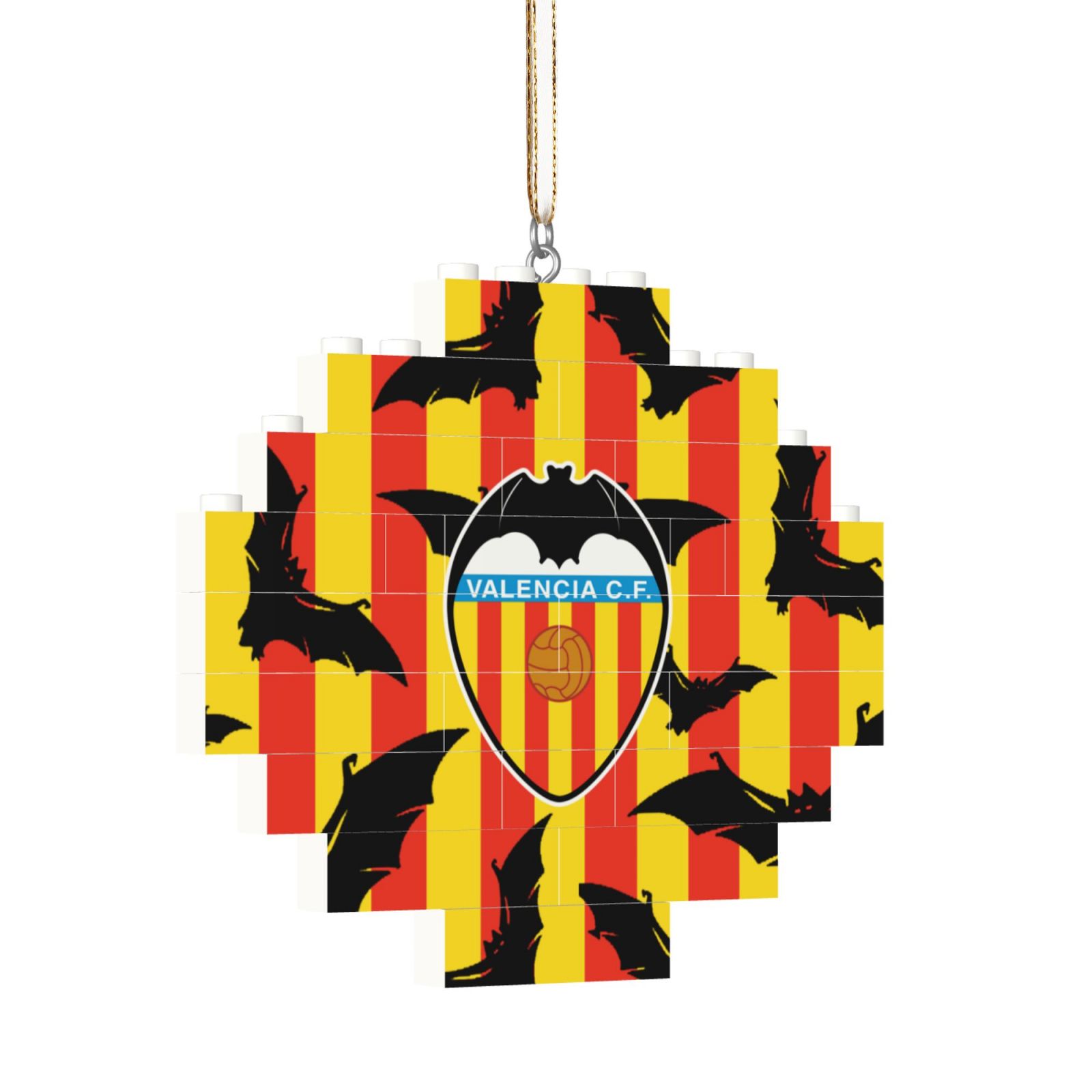 Valencia Building Block Puzzle Ornament BBP2006