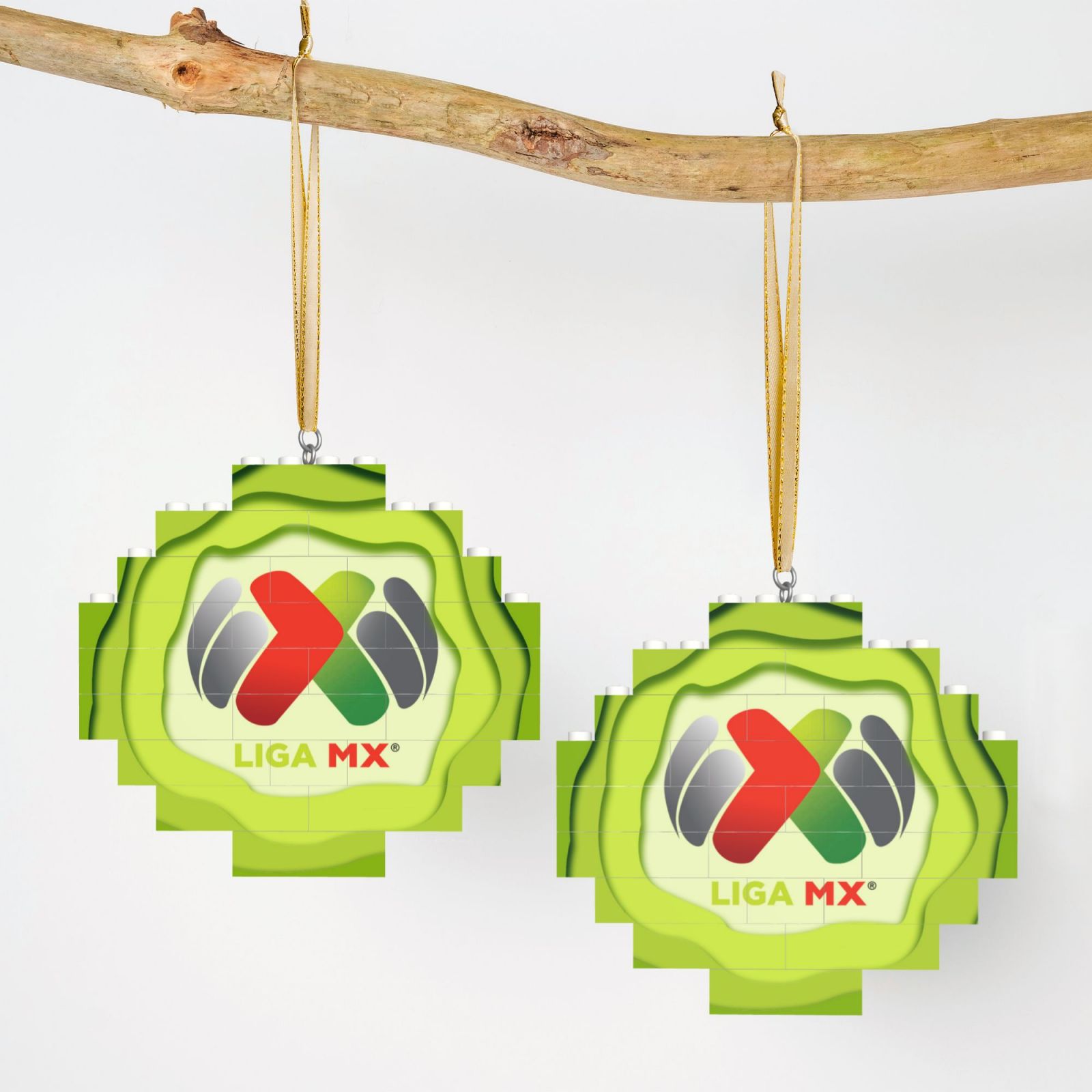 LIGA MX Building Block Puzzle Ornament BBP2199