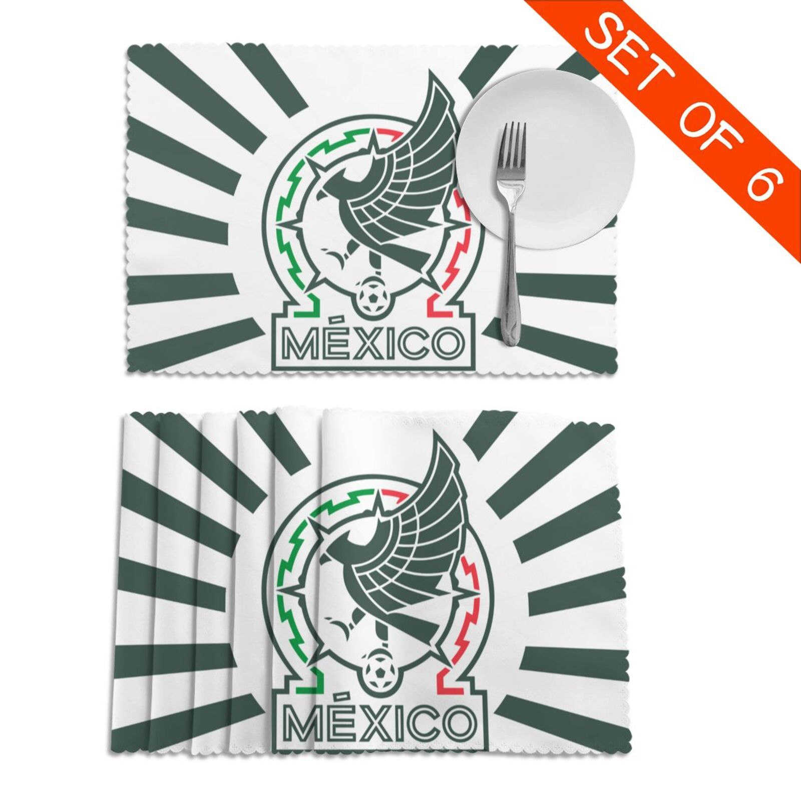 Mexico Placemat Set Of 6 PFD2084