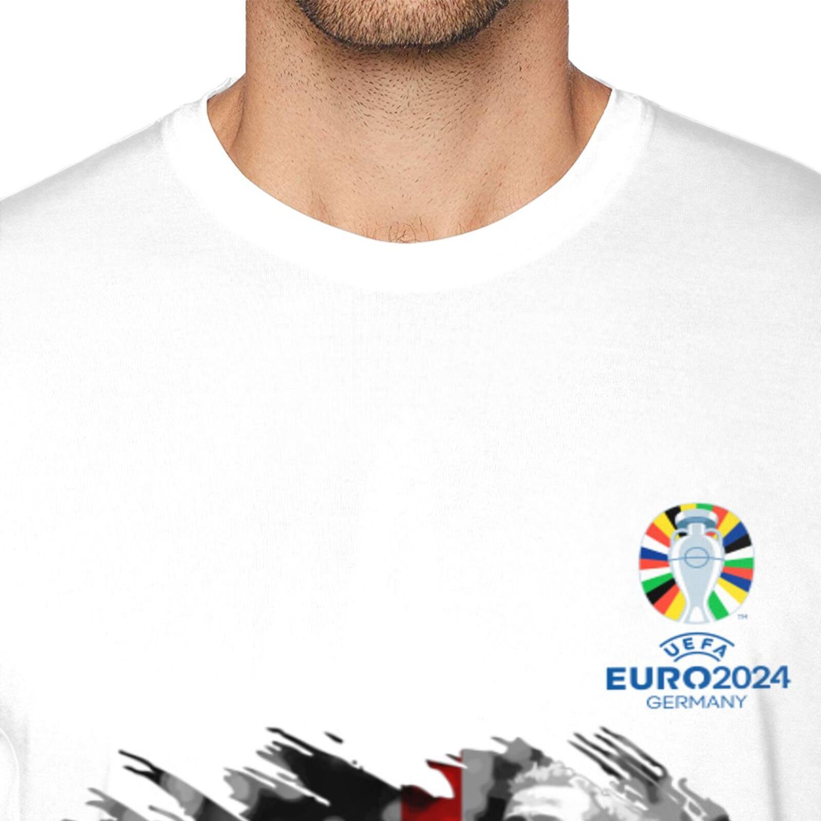Men's England EURO 2024 Basic Short Sleeve T-Shirt BST1713