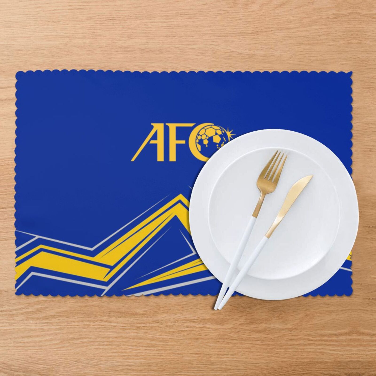 Asian Football Confederation Placemat Set Of 6 PFD2277