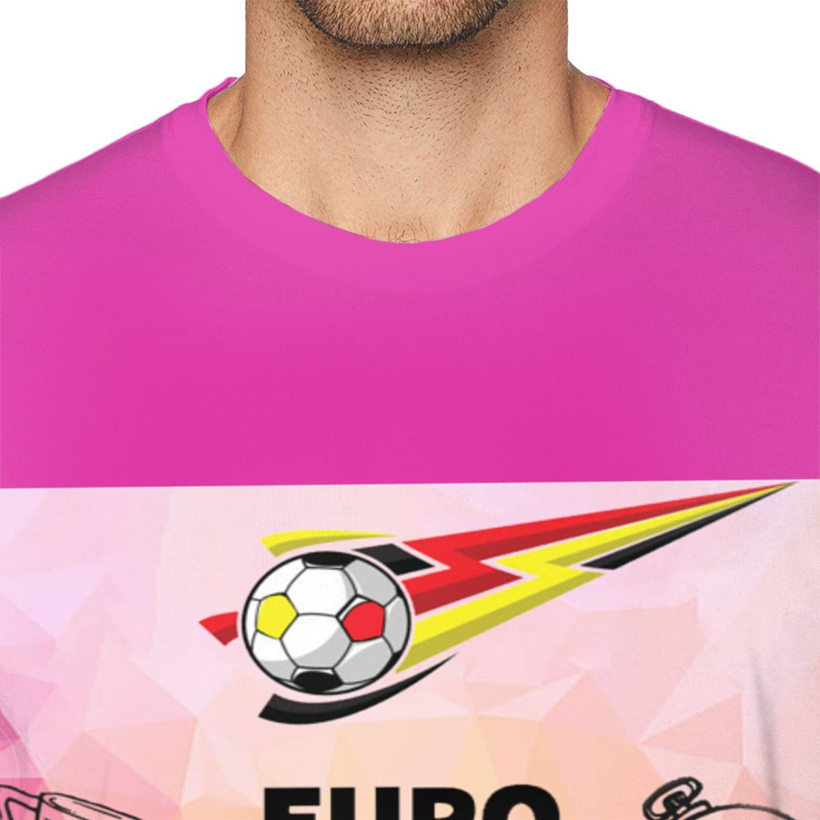 Men's Germany EURO 2024 Basic Short Sleeve T-Shirt BST1771