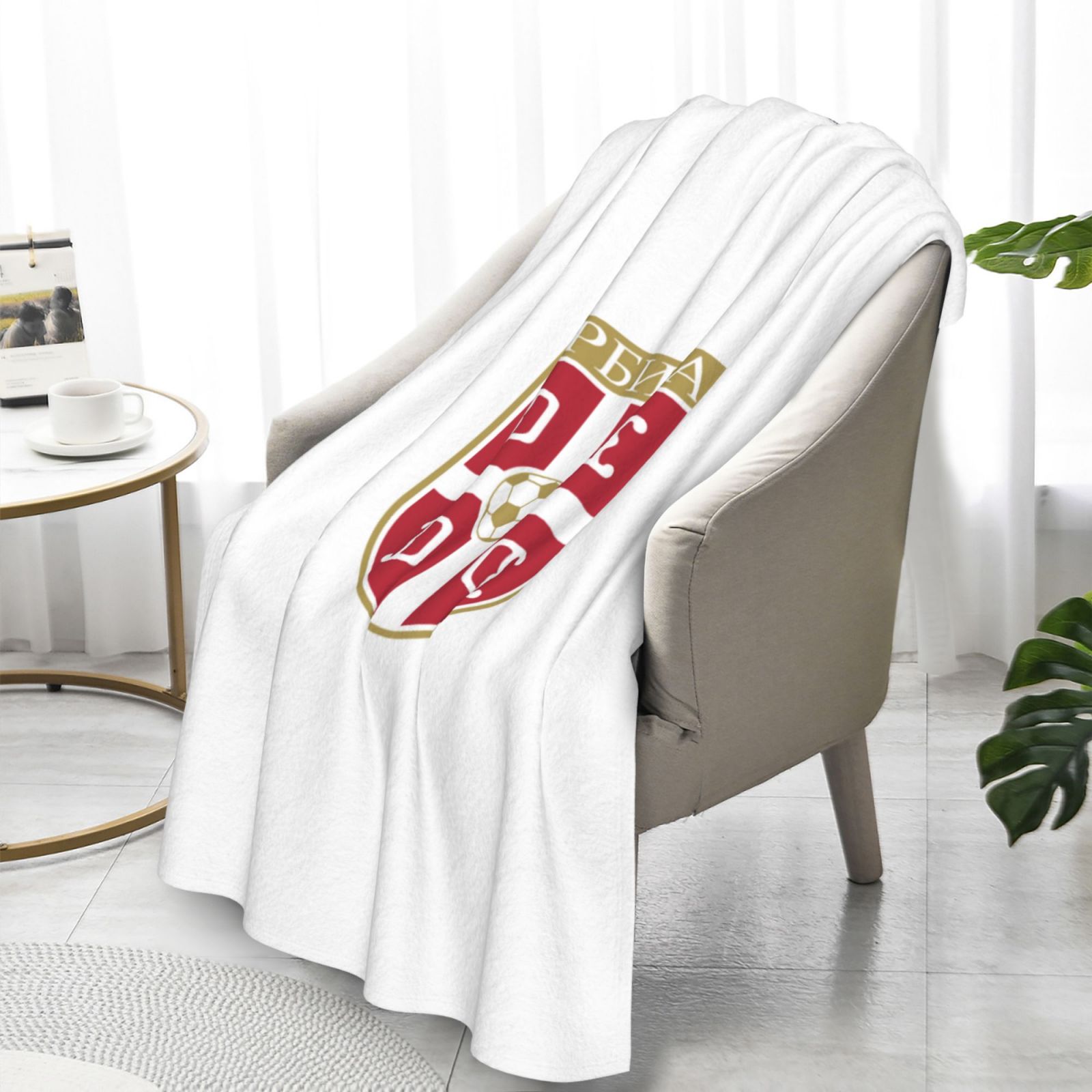 Serbia Flannel Blanket FLB1626