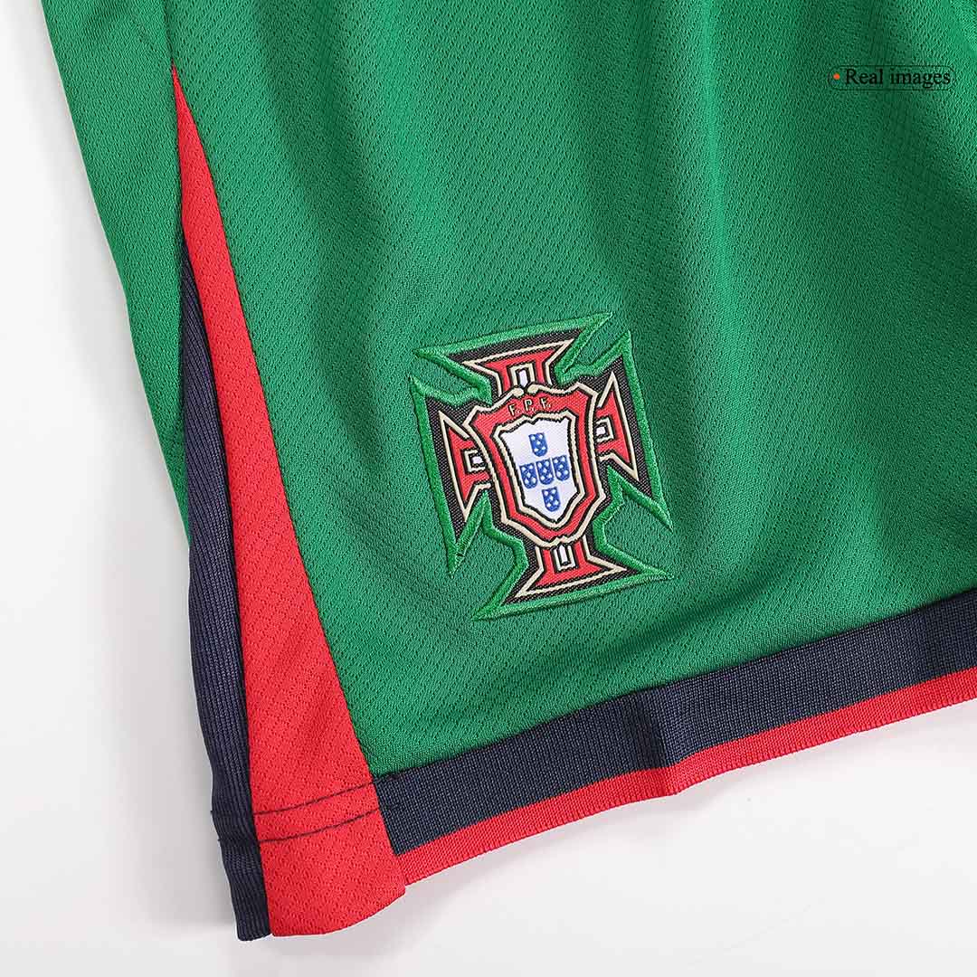 Kid's Portugal Home Jersey+Shorts EURO 2024