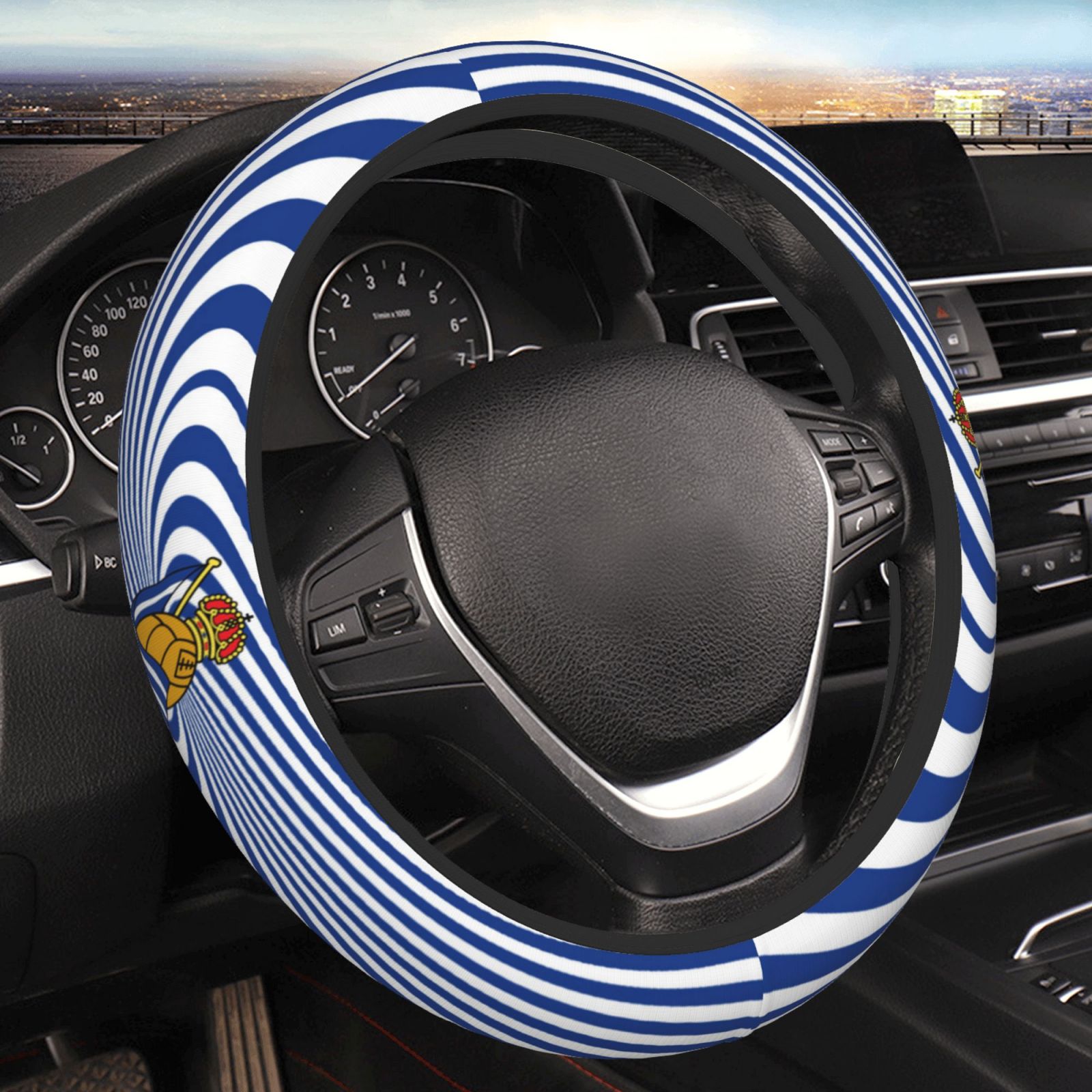 Real Sociedad Steering Wheel Cover ESW2460