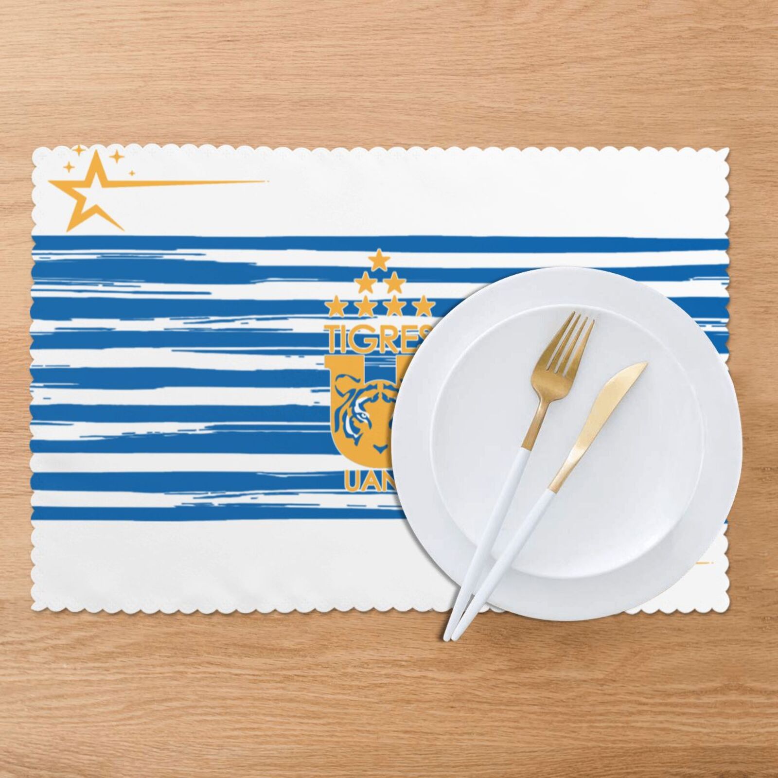 Tigres UANL Placemat Set Of 6 PFD2262