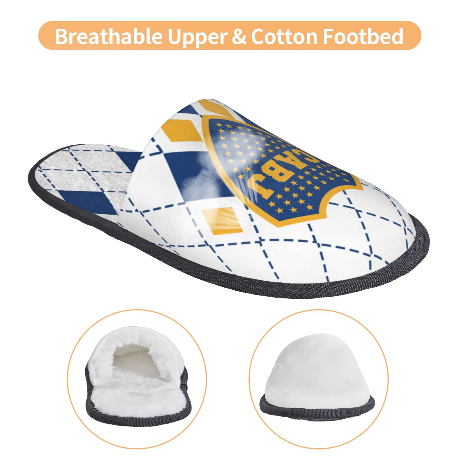 Boca Juniors Cotton Slippers FSP2251