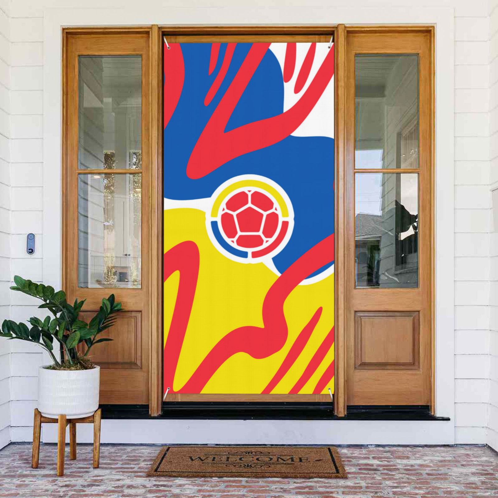 Colombia Door Cover Decorated Banner DCB2803