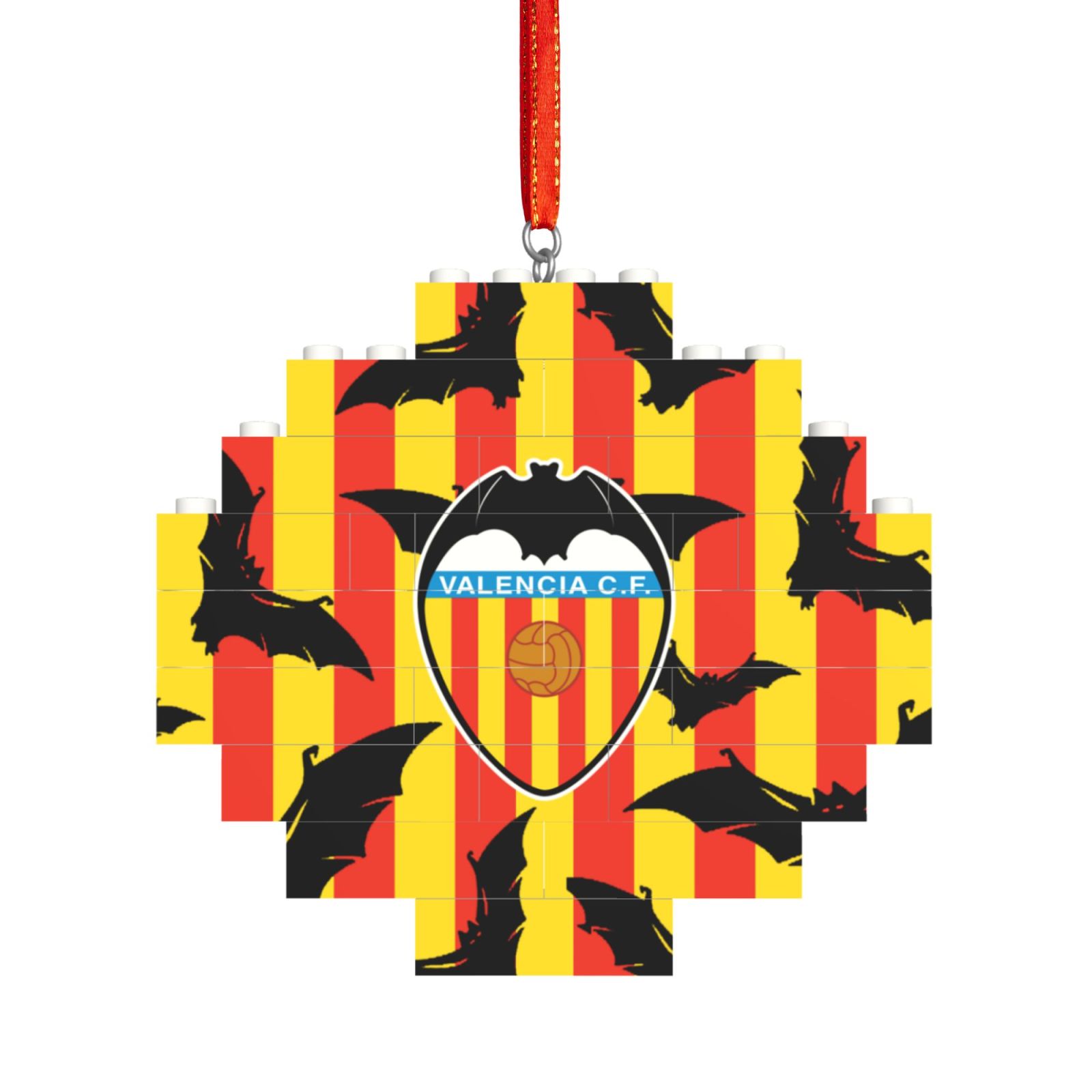 Valencia Building Block Puzzle Ornament BBP2006
