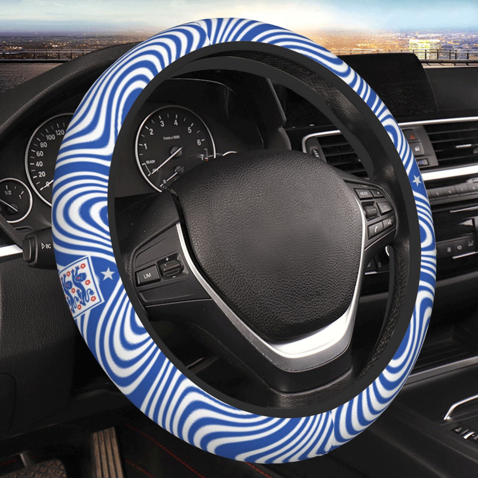 England Steering Wheel Cover ESW2454
